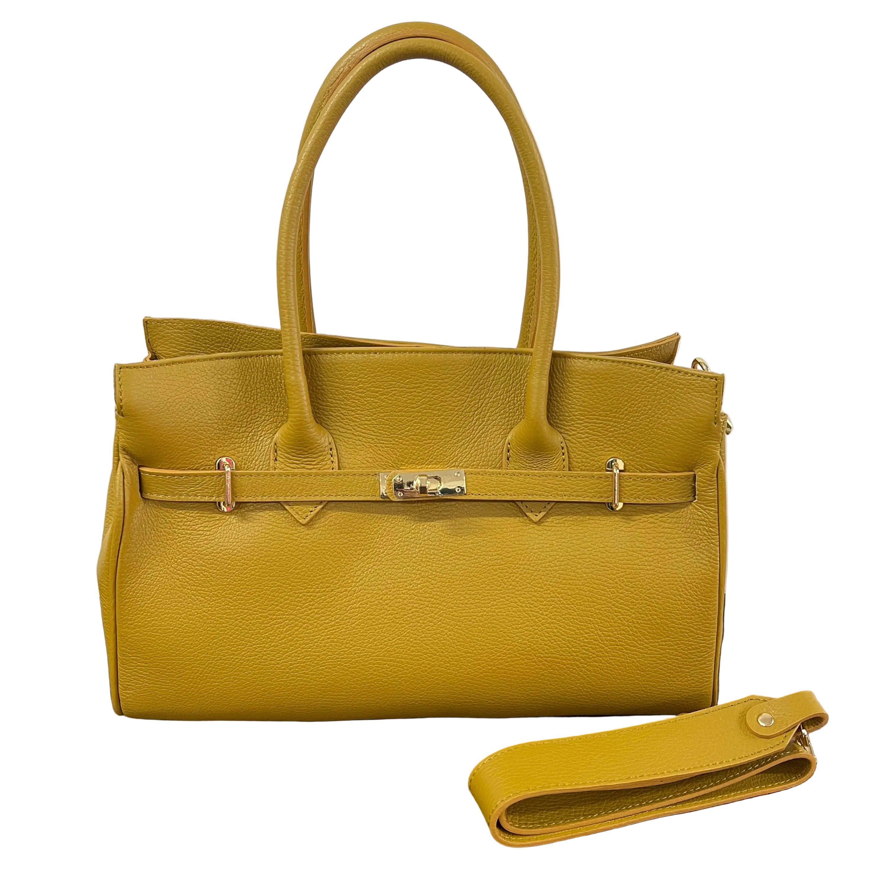 Shopper horse basic senape