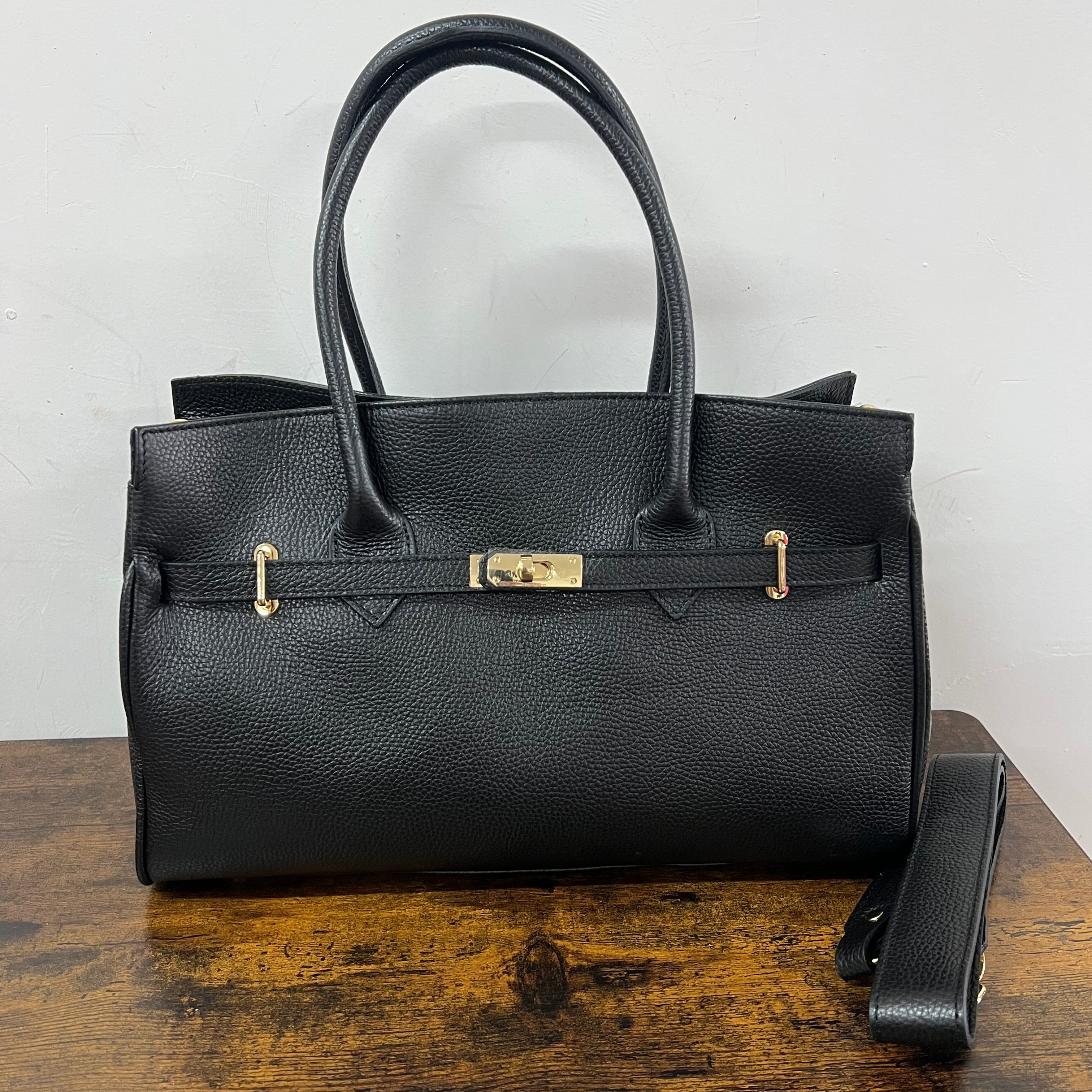 Shopper horse basic nero