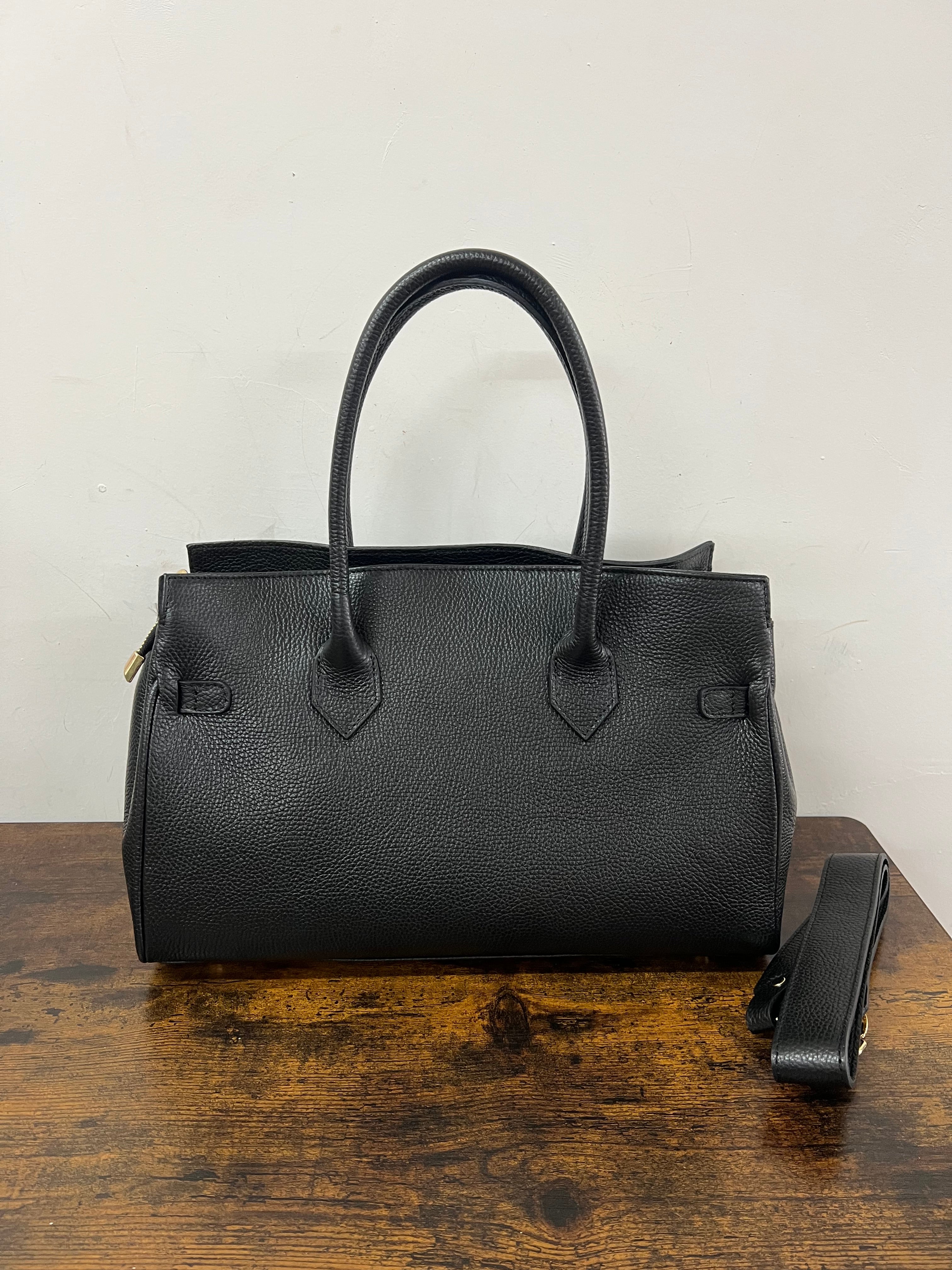 Shopper horse basic nero