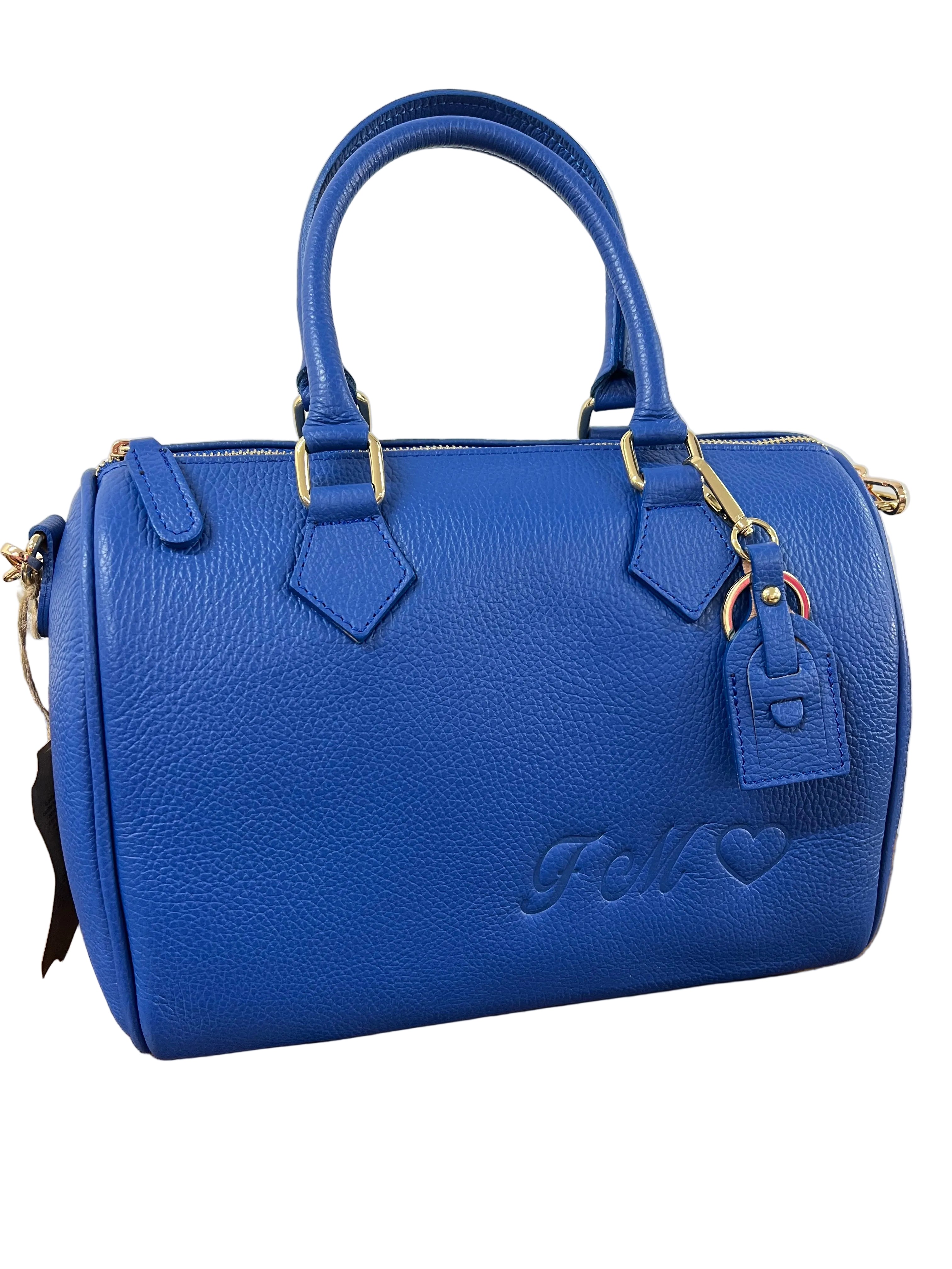 Bauletto maxi blu elettrico