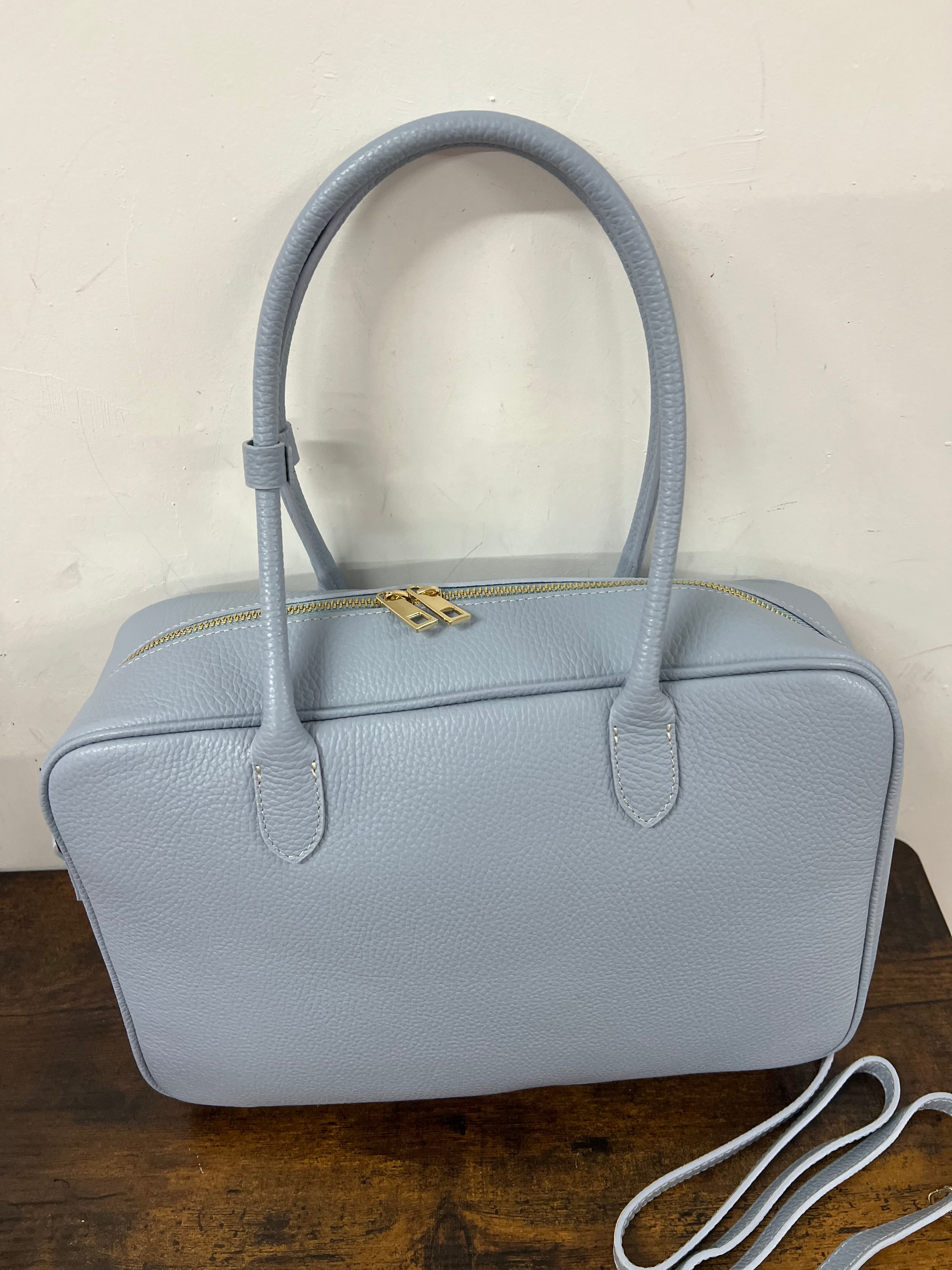 Light blue star briefcase