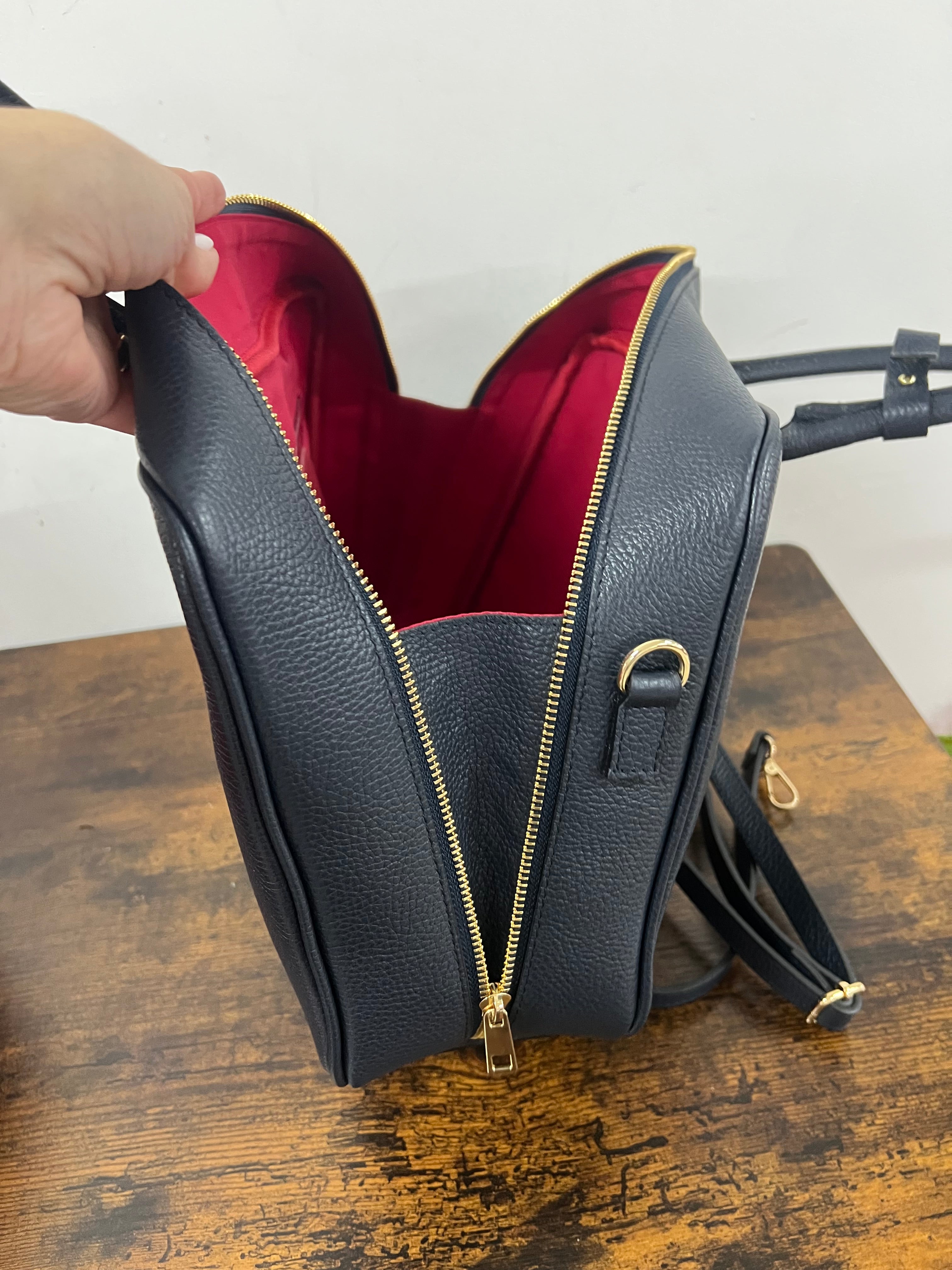 Navy star briefcase