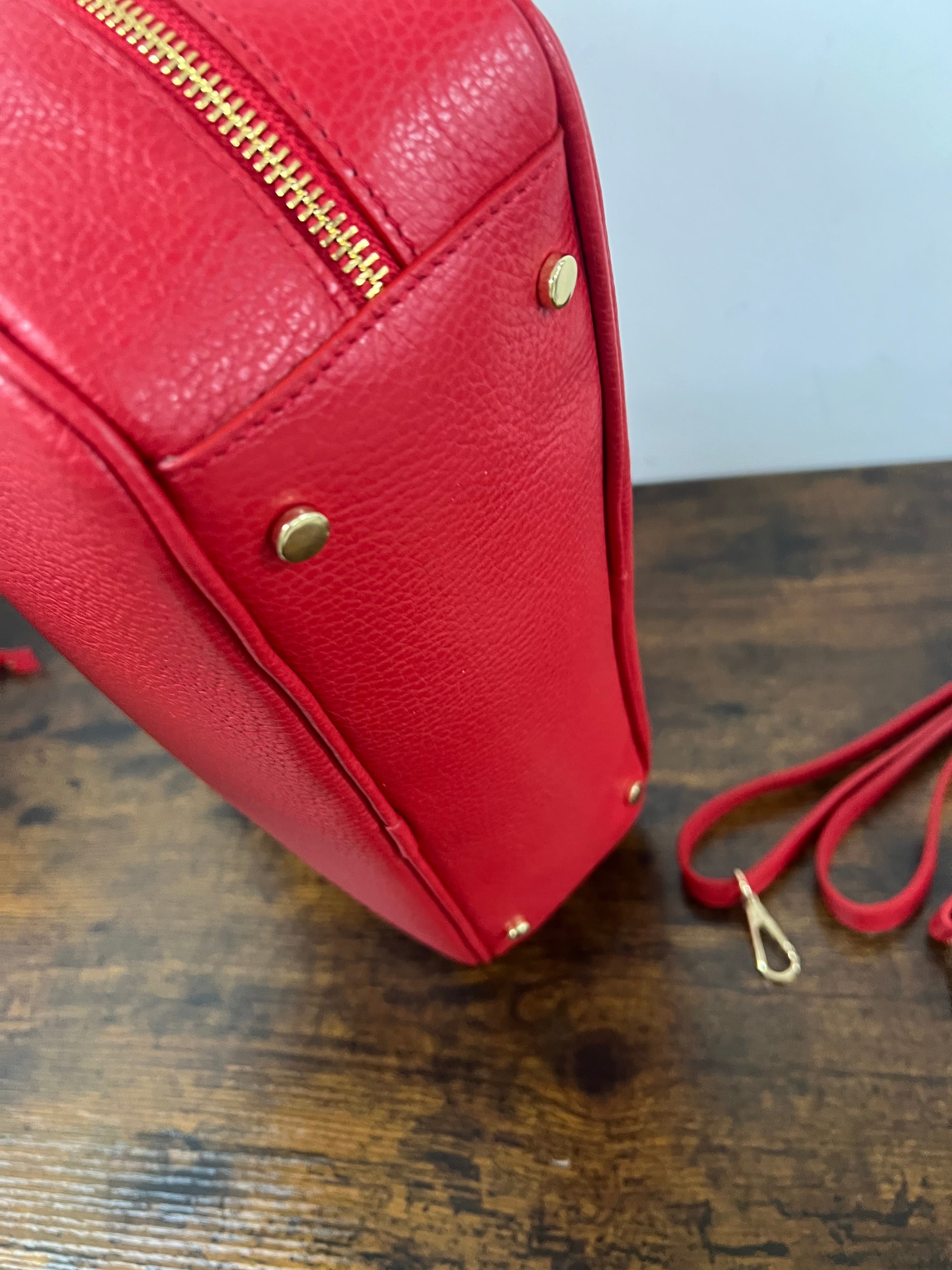 Red star briefcase
