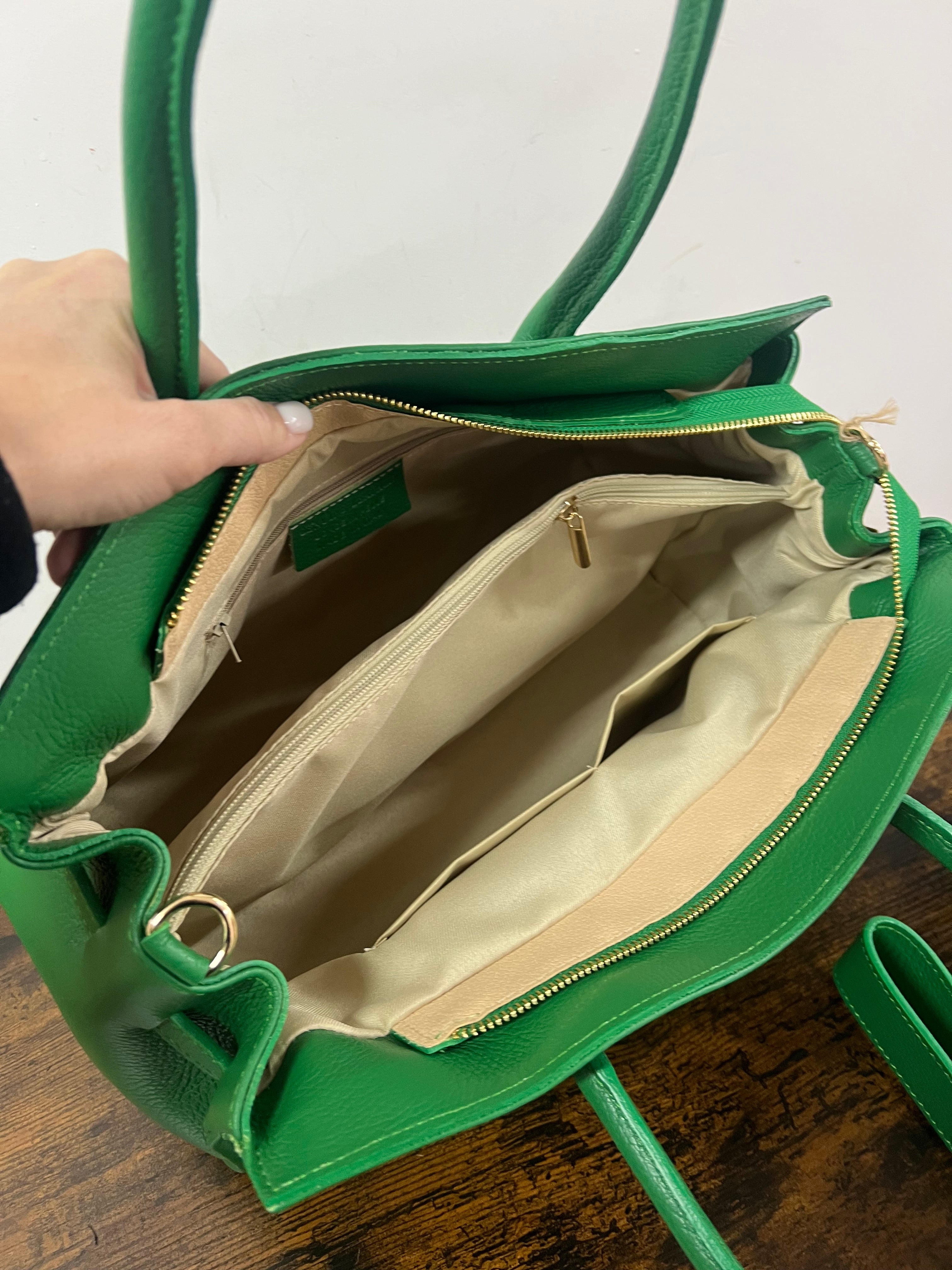 Shopper horse basic verde smeraldo