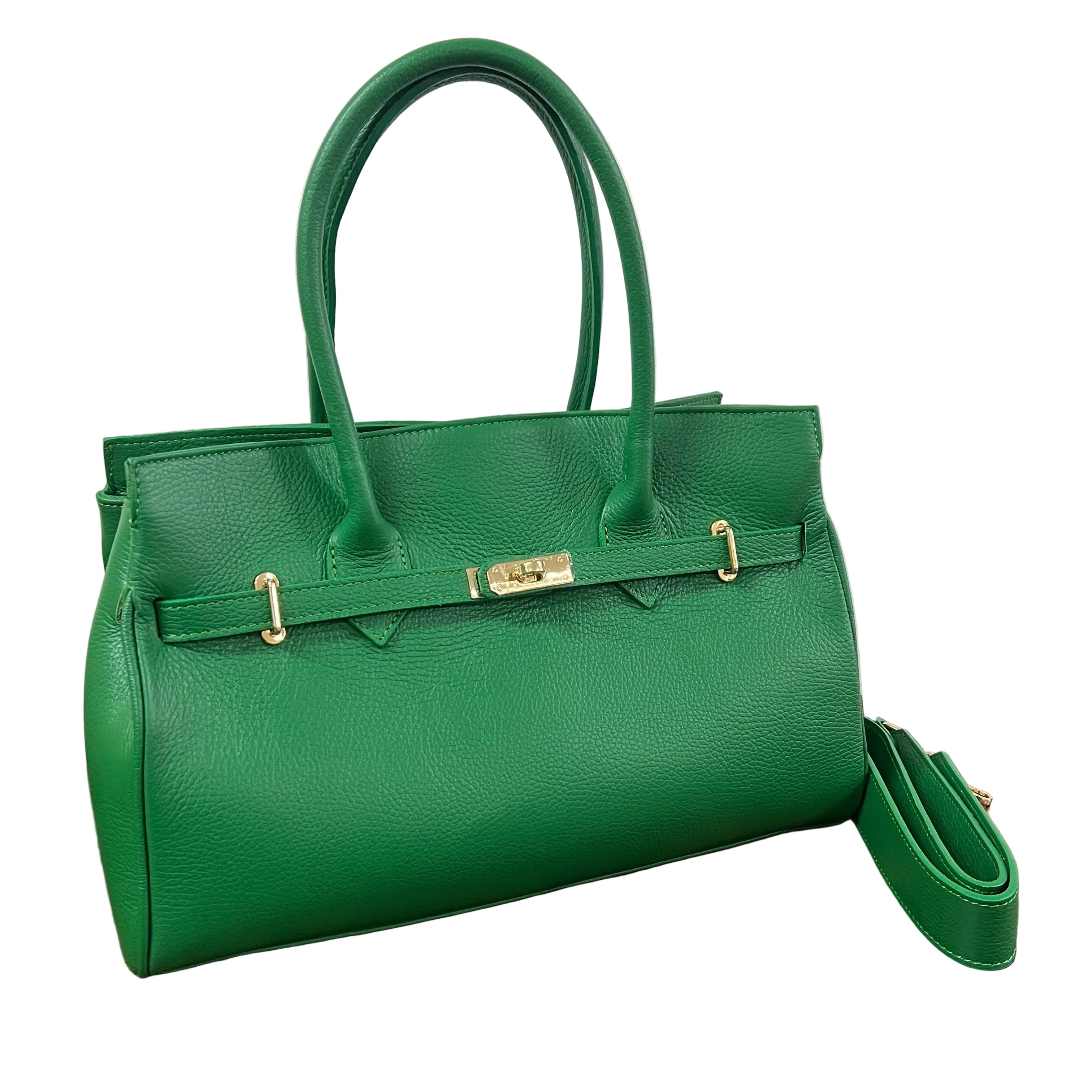 Shopper horse basic verde smeraldo