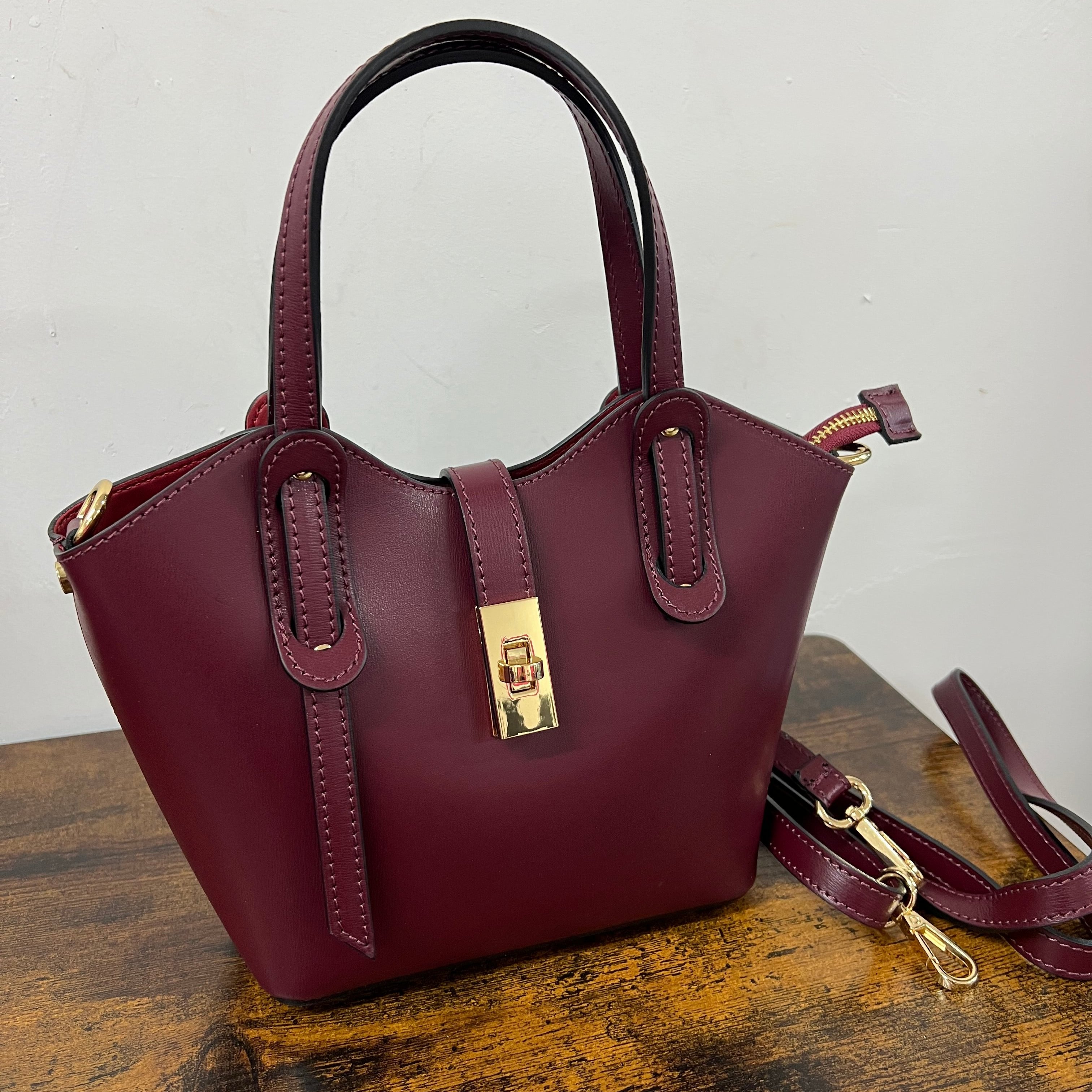 Mini Sally bordeaux
