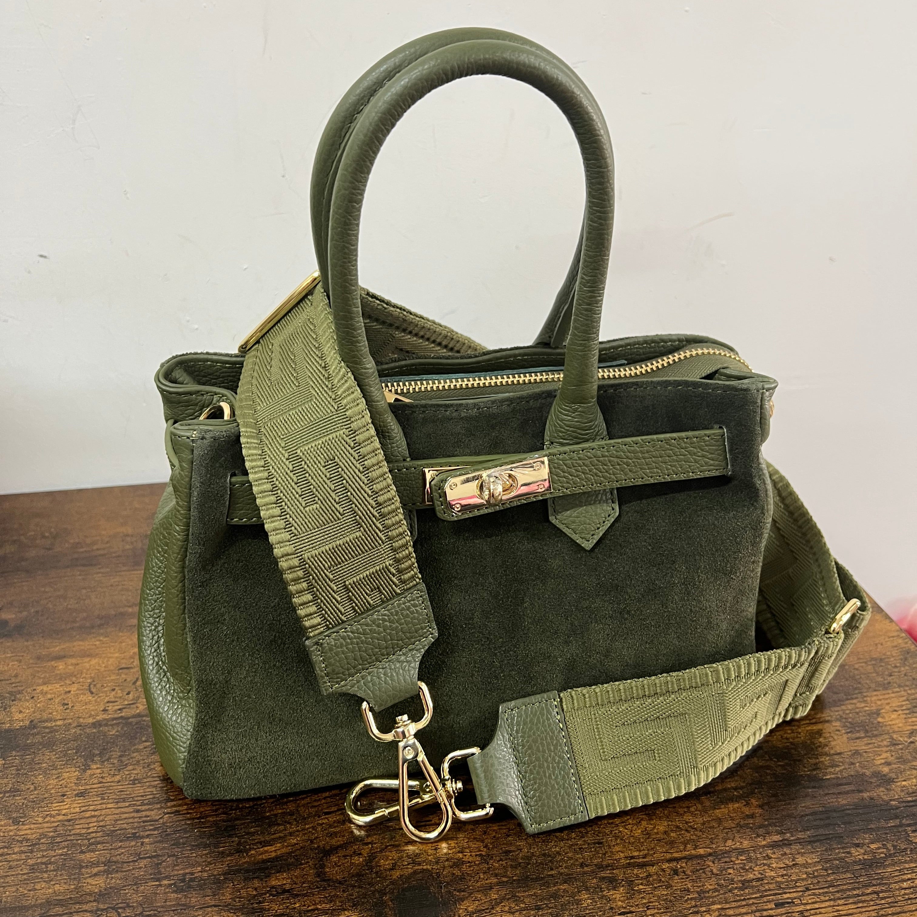 Tracolla greek total verde militare