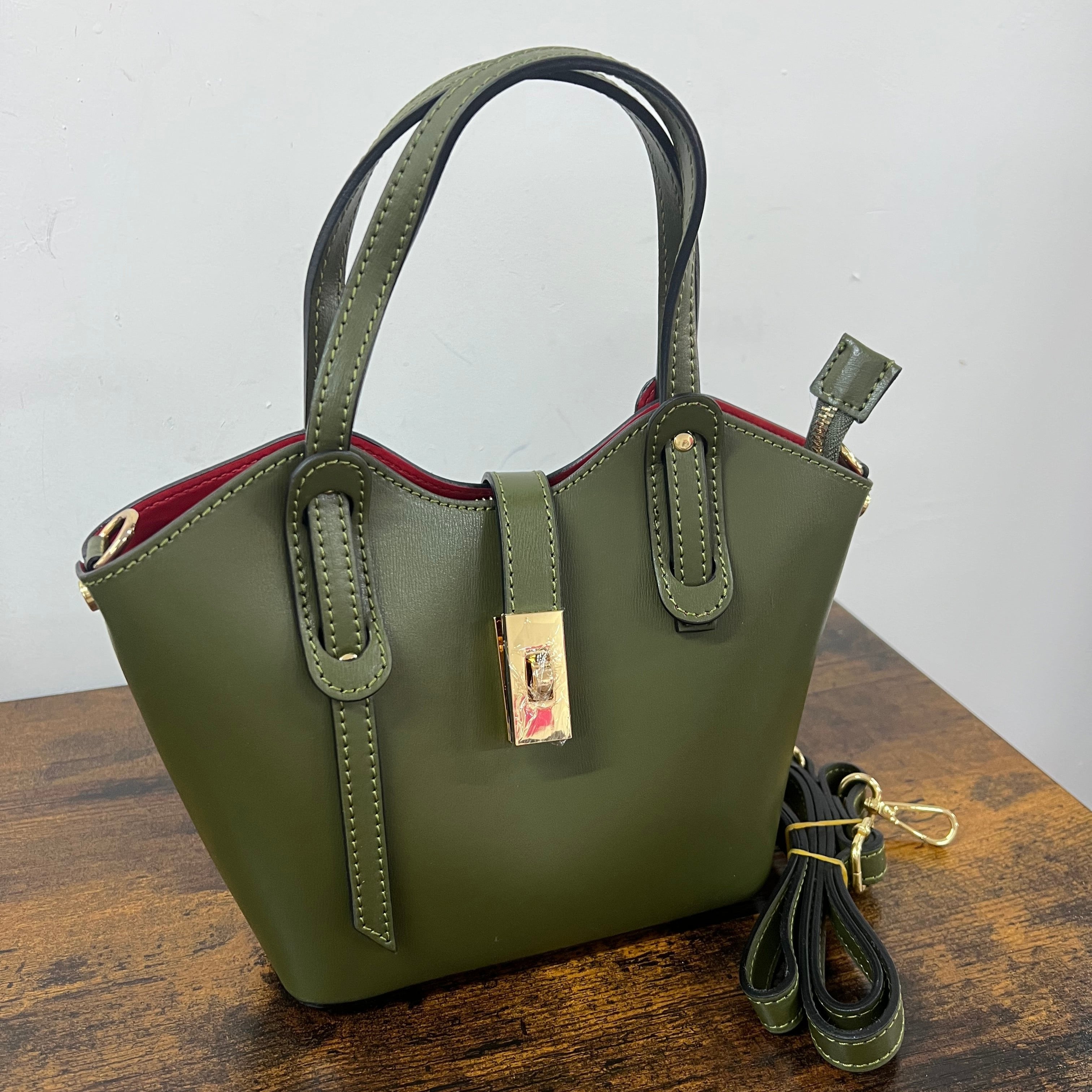 Mini Sally verde militare
