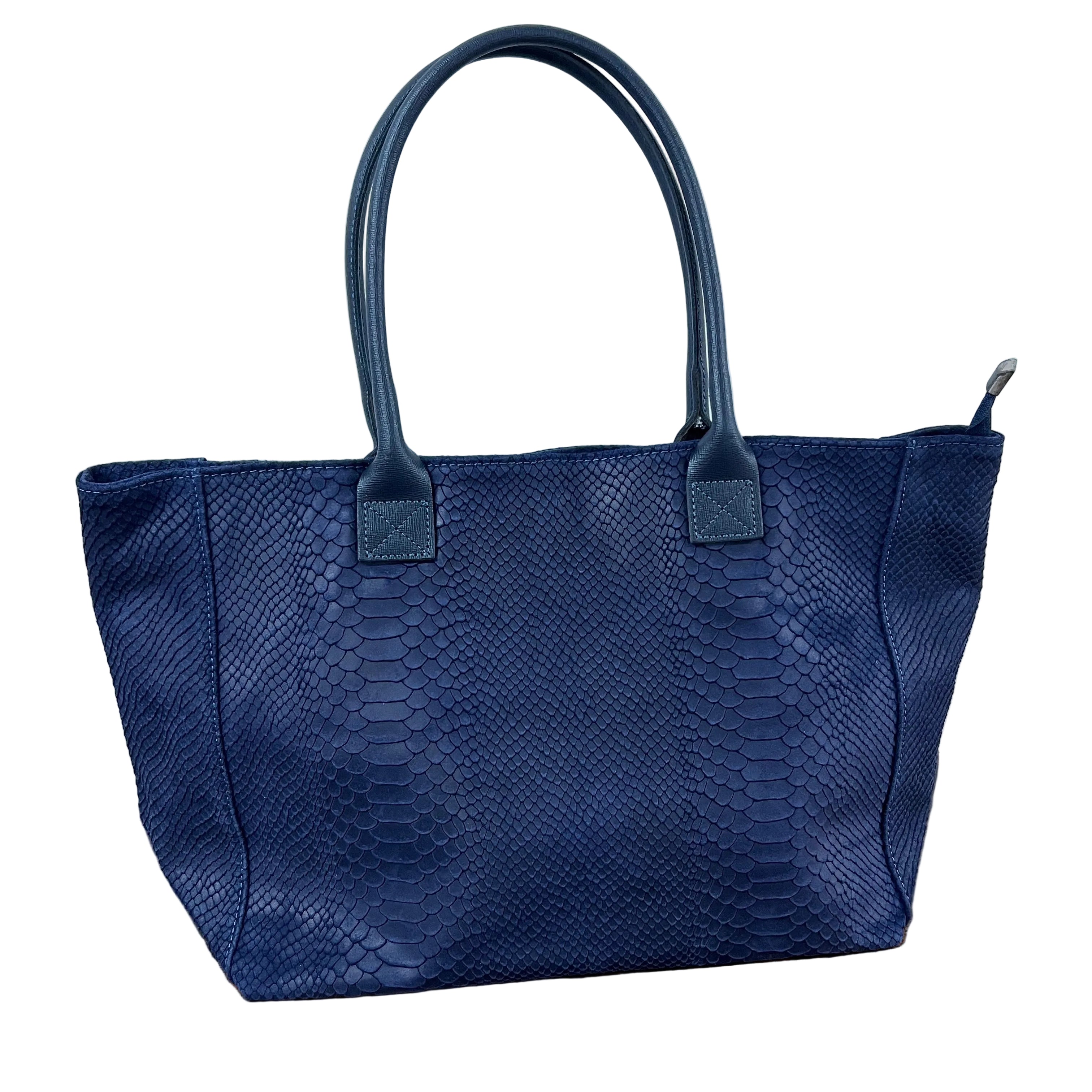 Tote bag cocco blu cobalto