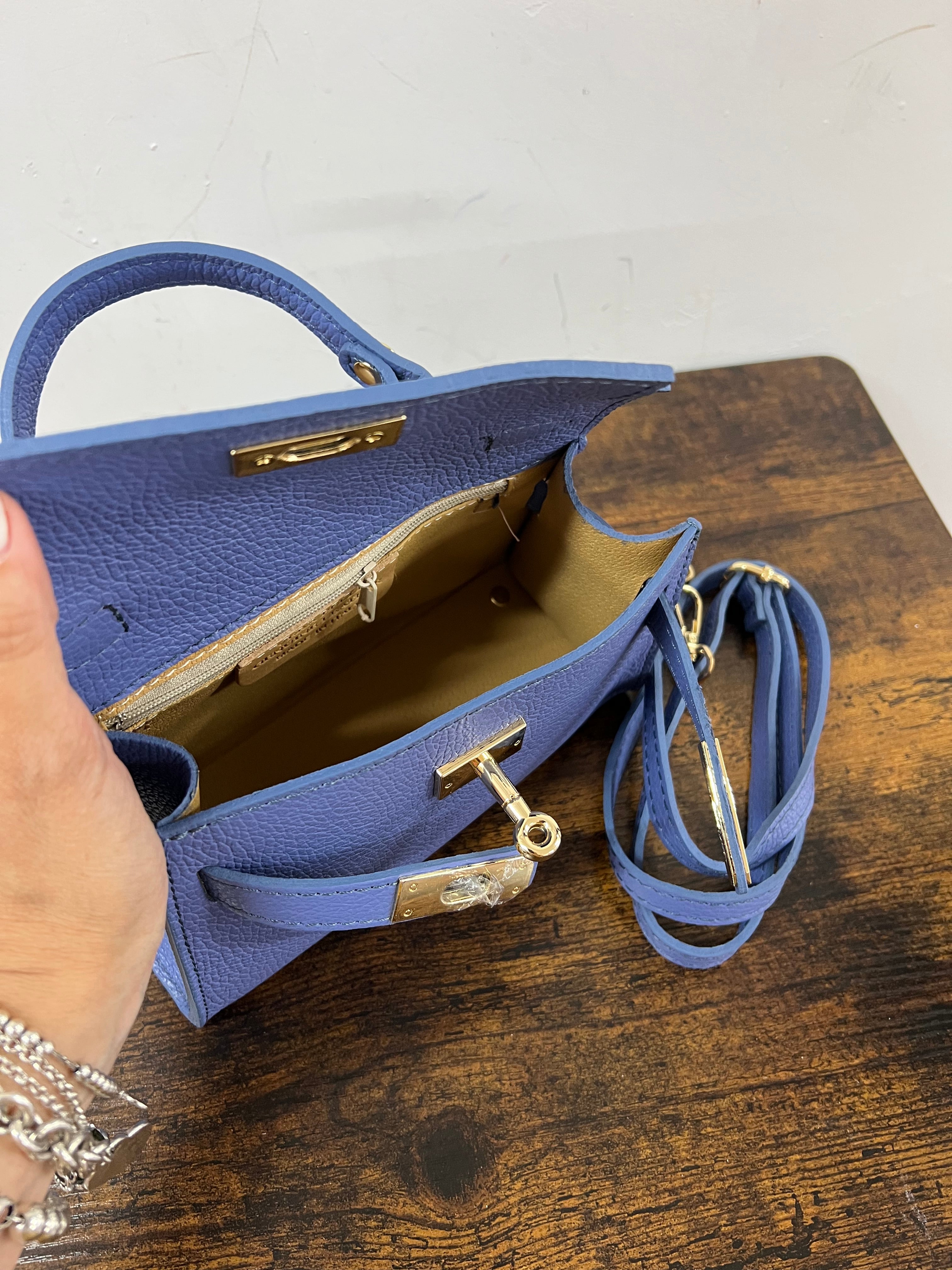 Kellie pocket indaco limited edition