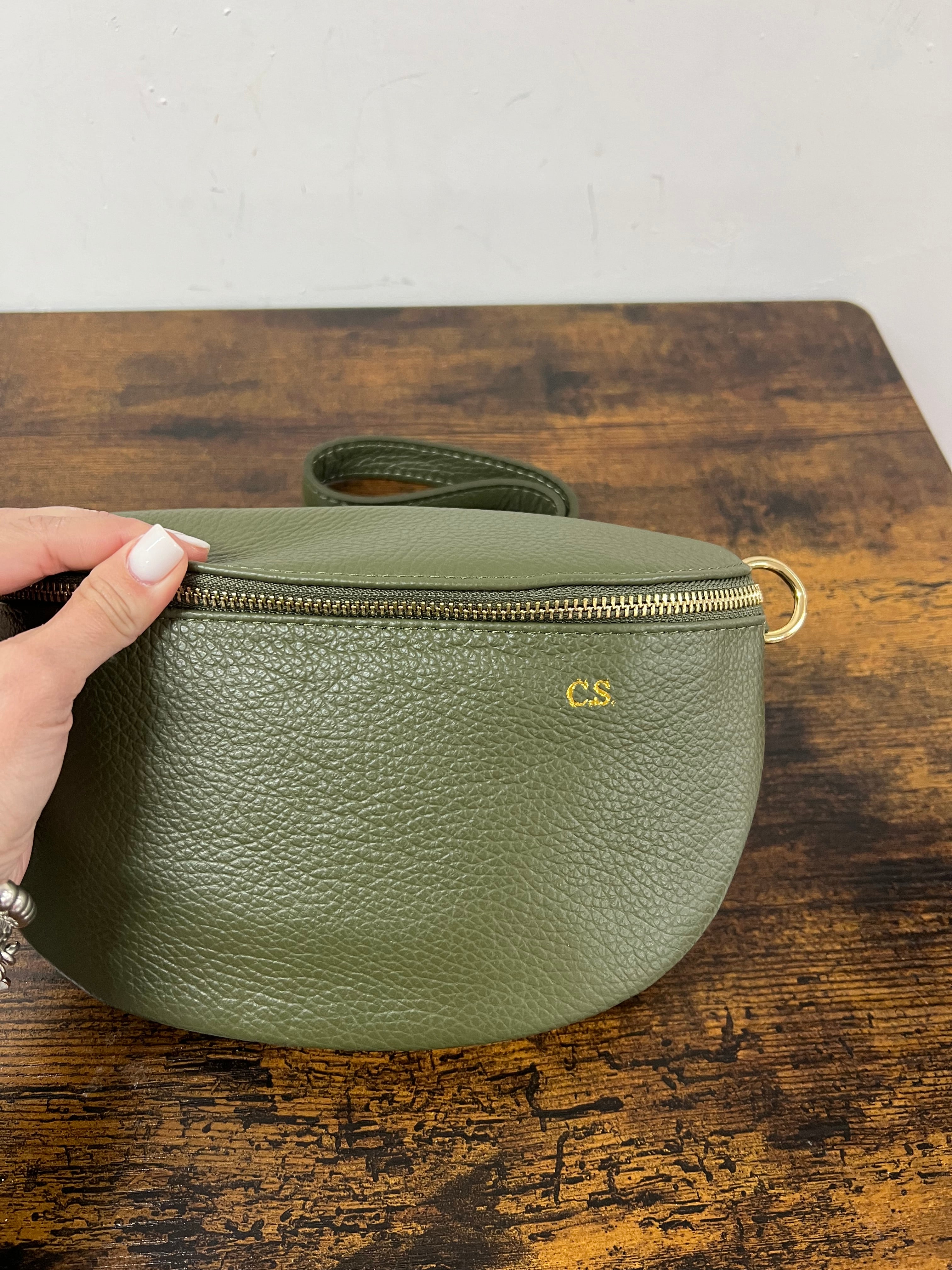 Marsupietto verde militare