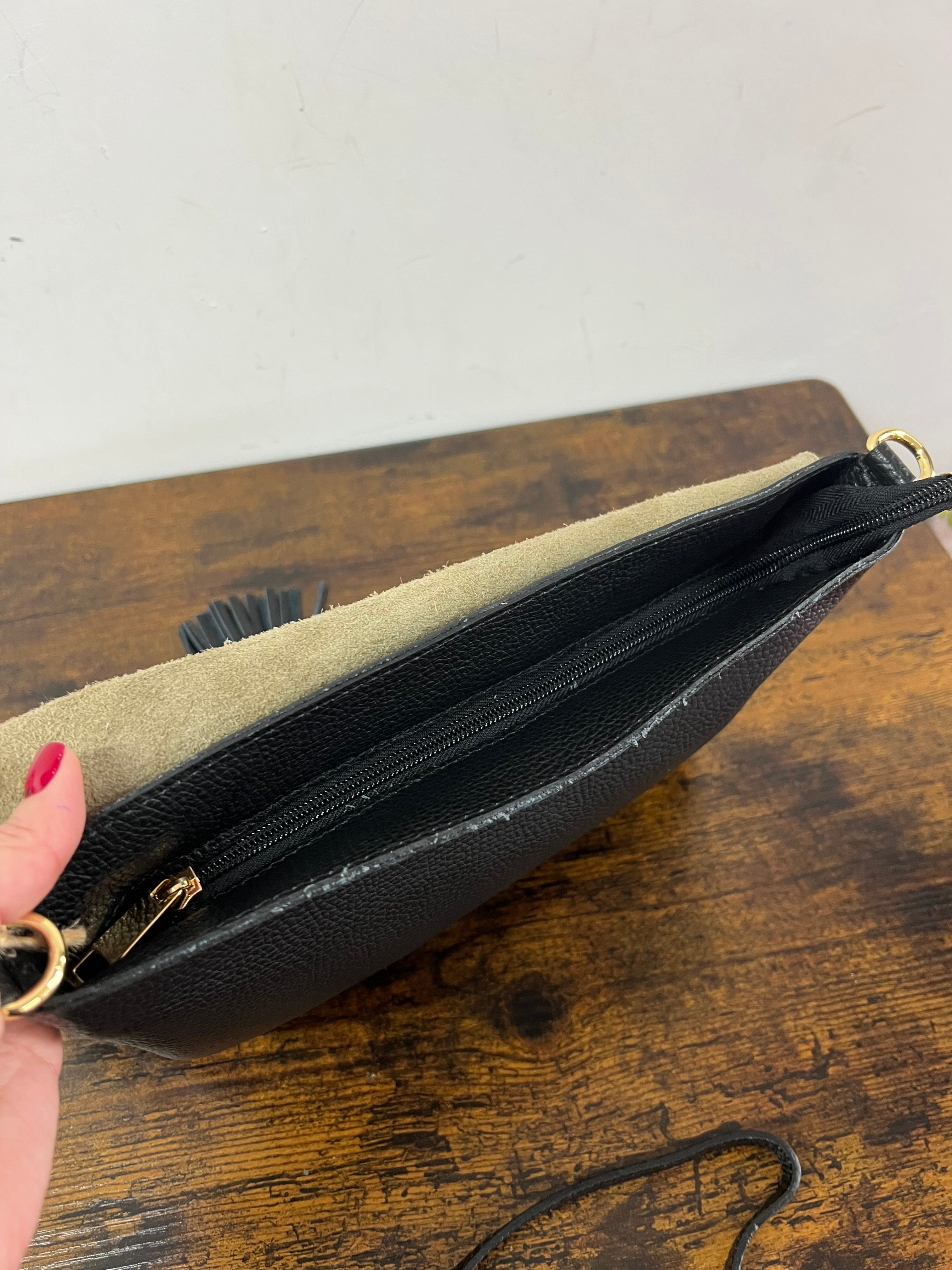 Pochette cavallino zeb marrone
