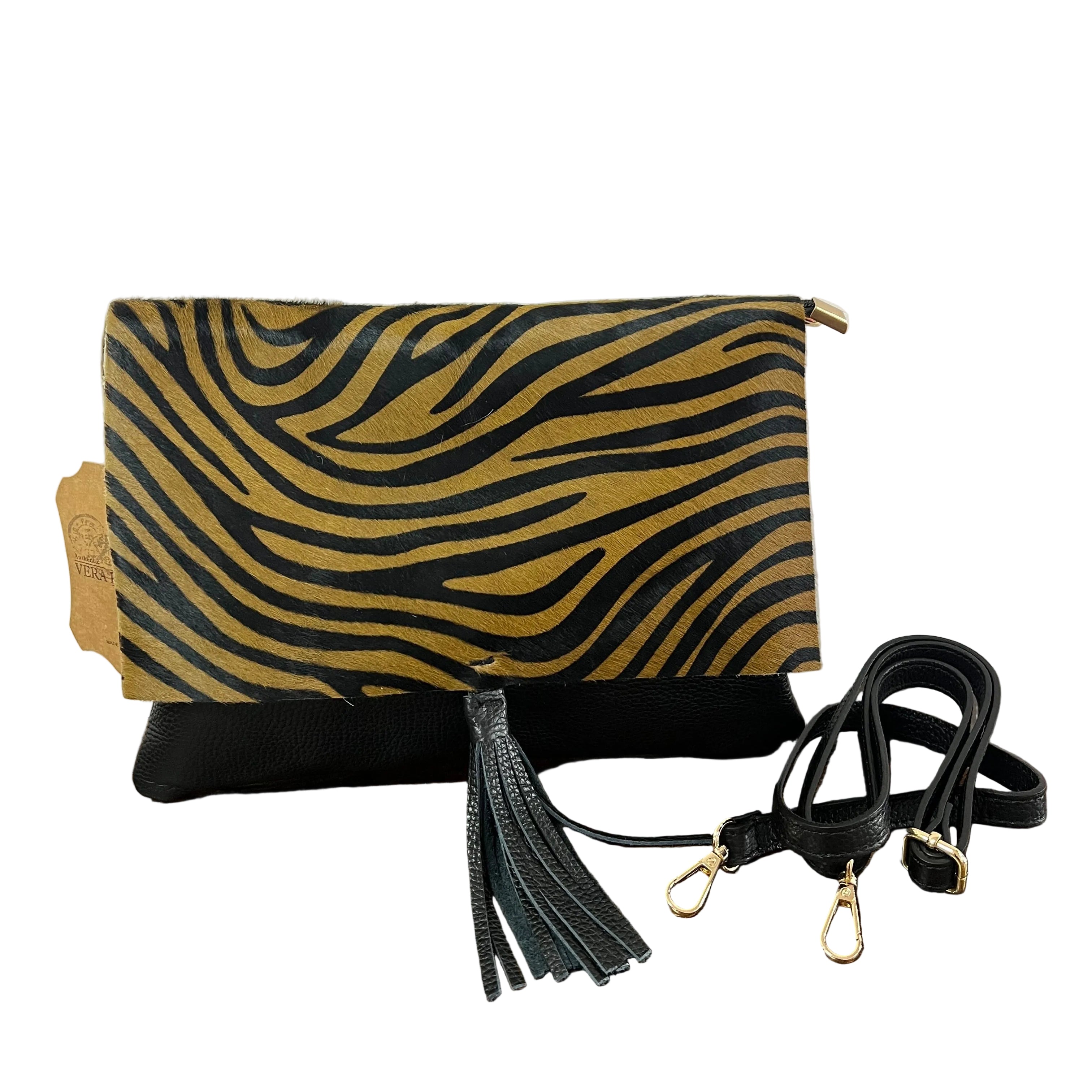 Pochette cavallino zeb marrone