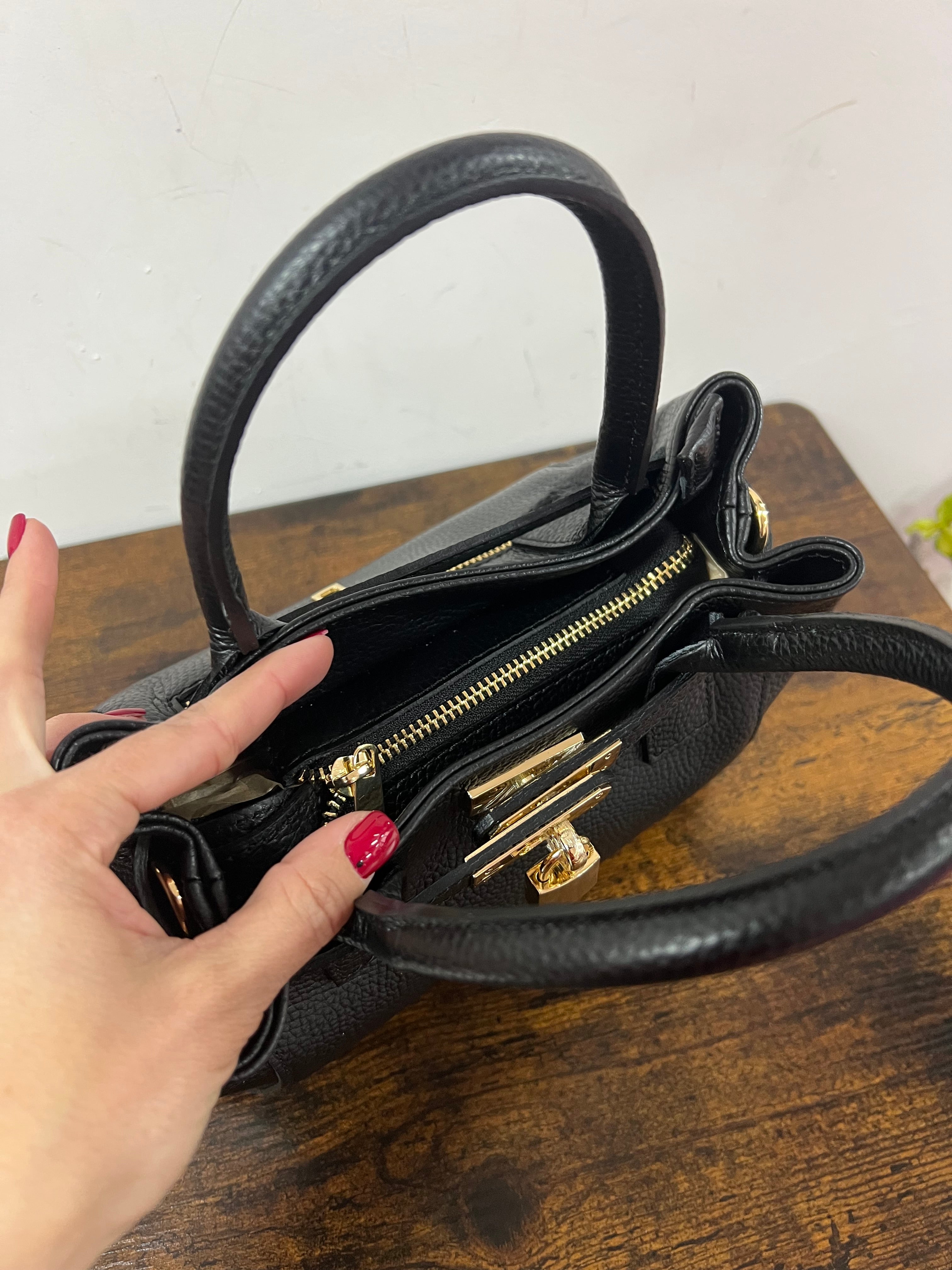 Shopper horse mini secret nero