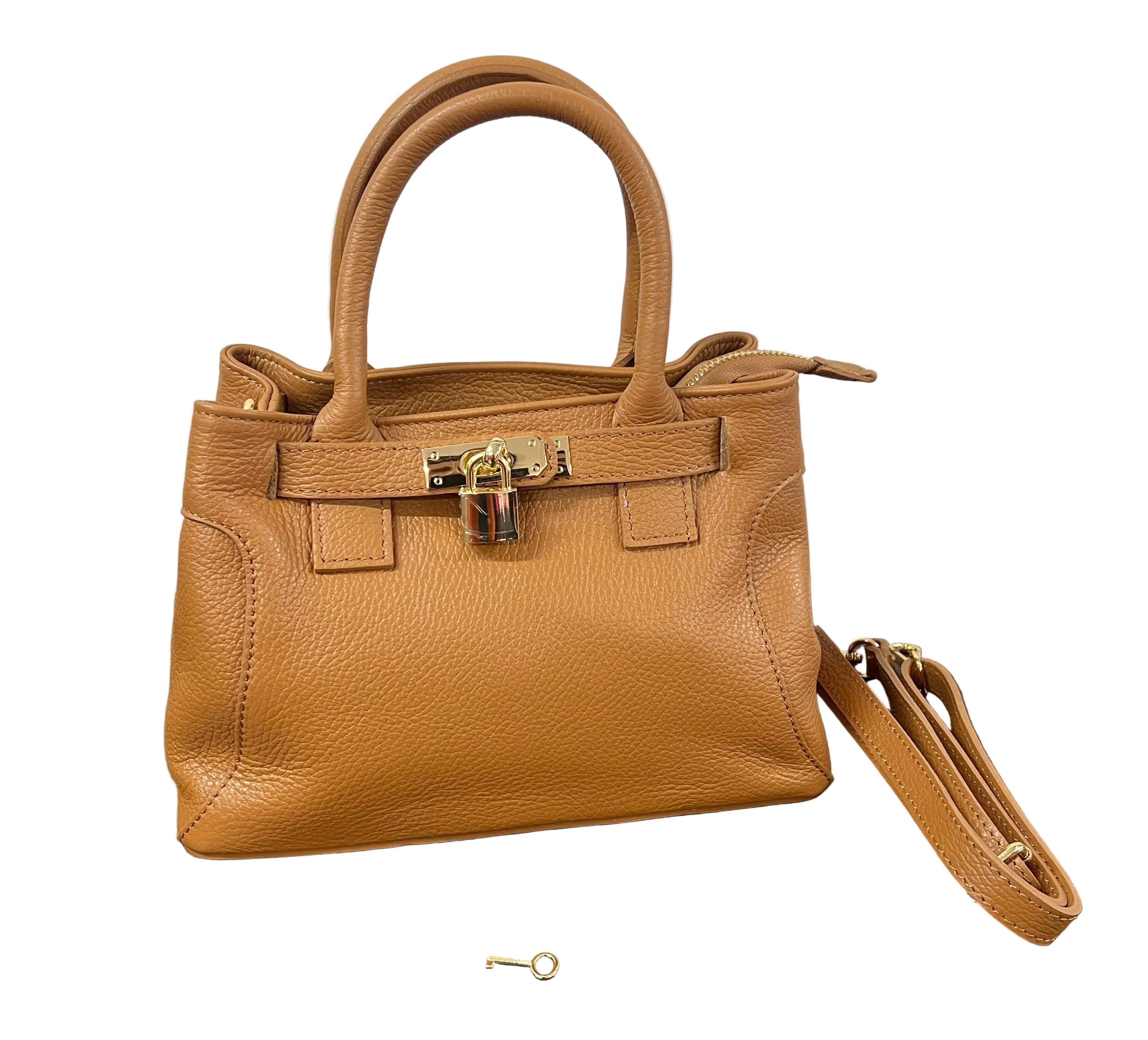 Shopper horse mini secret cuoio chiaro