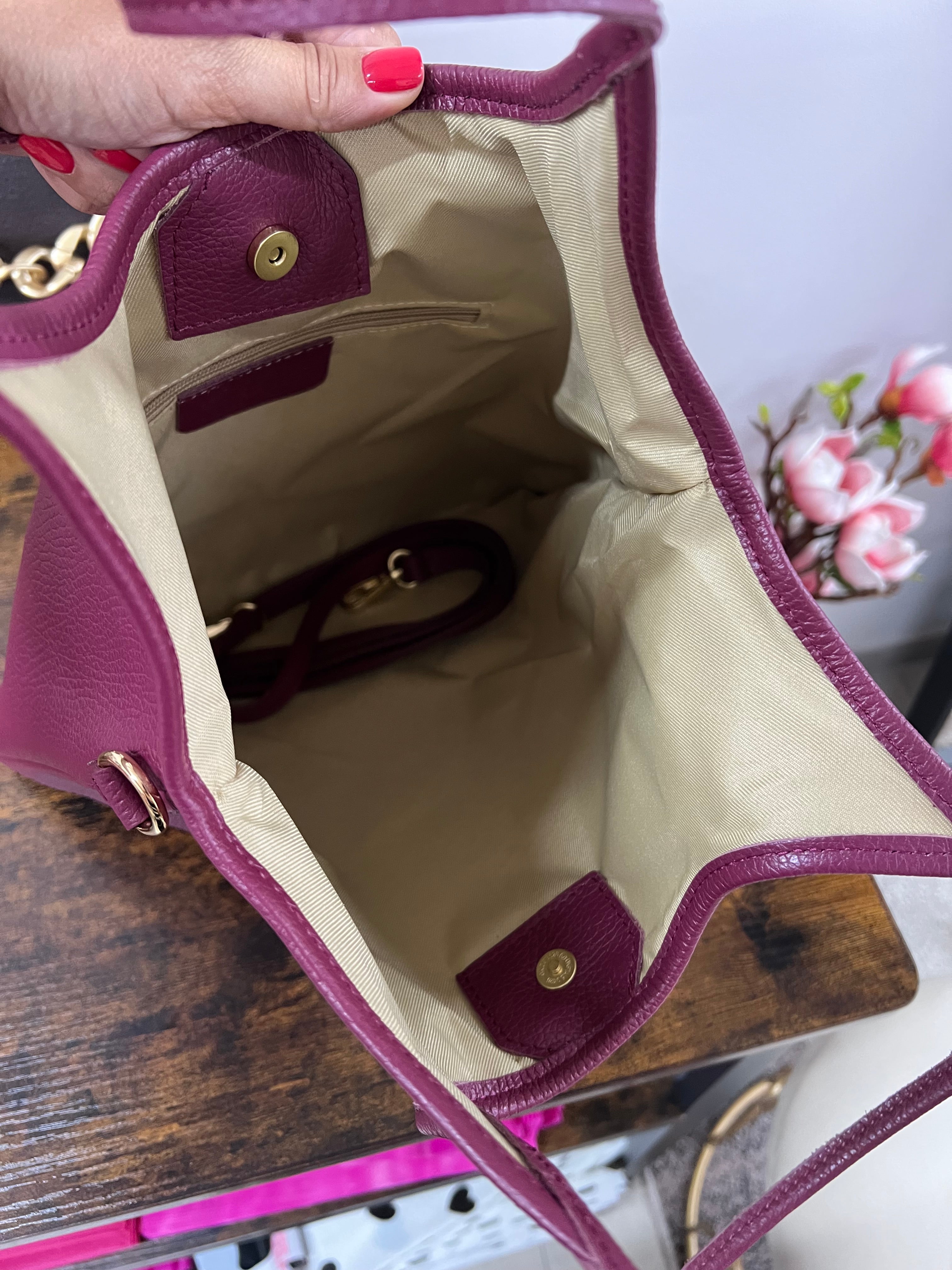 Shopper Mia amaranto