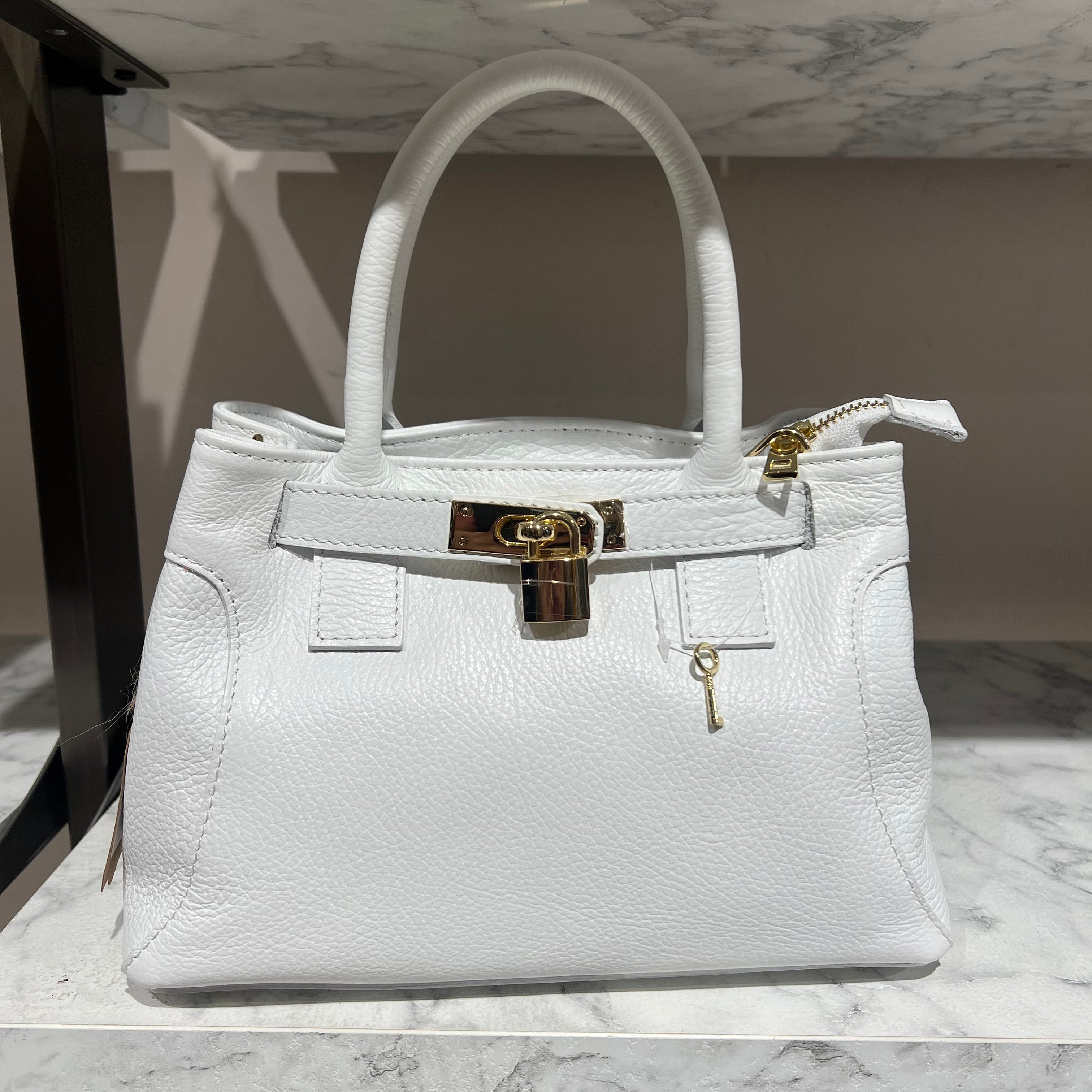 Shopper horse mini secret bianco