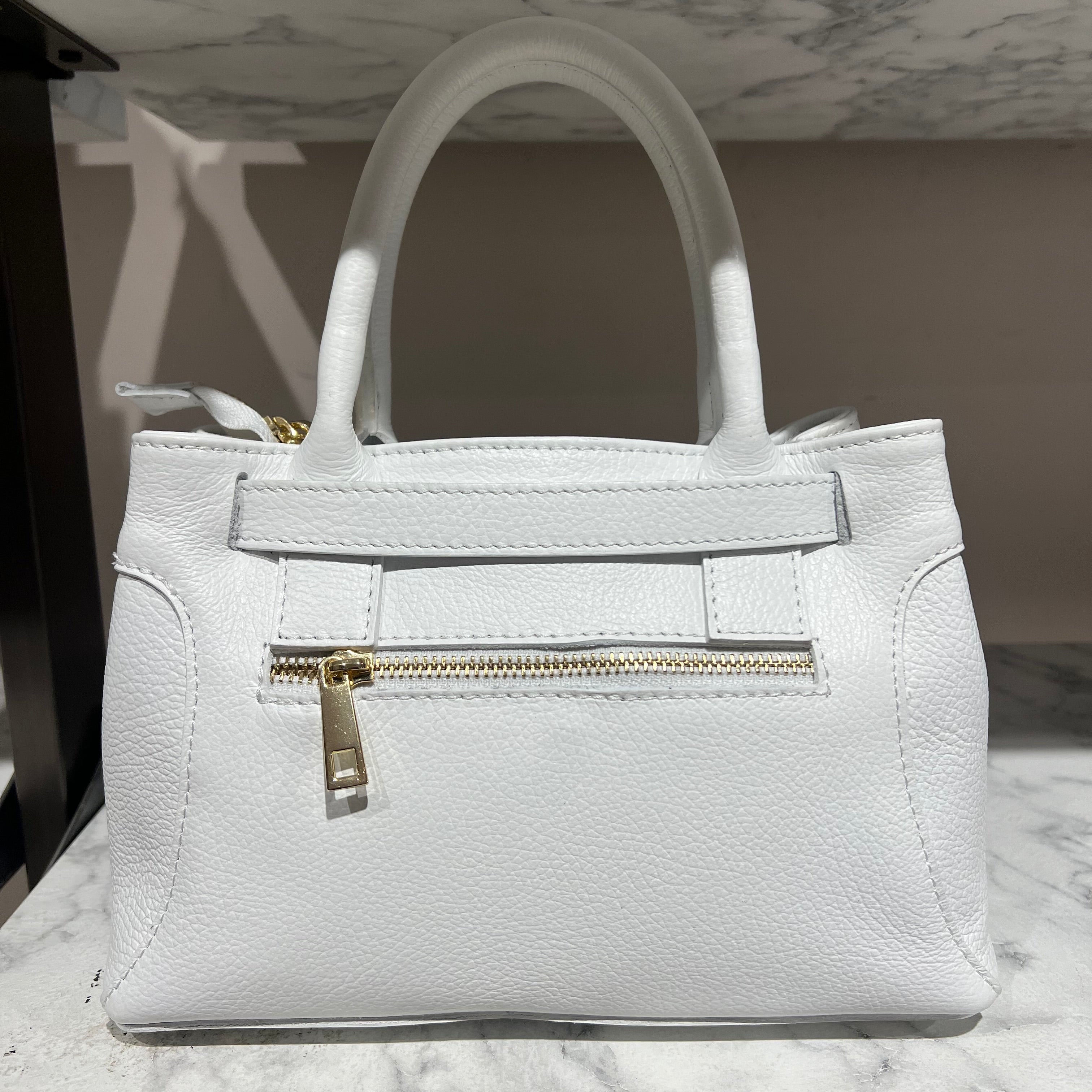 Shopper horse mini secret bianco