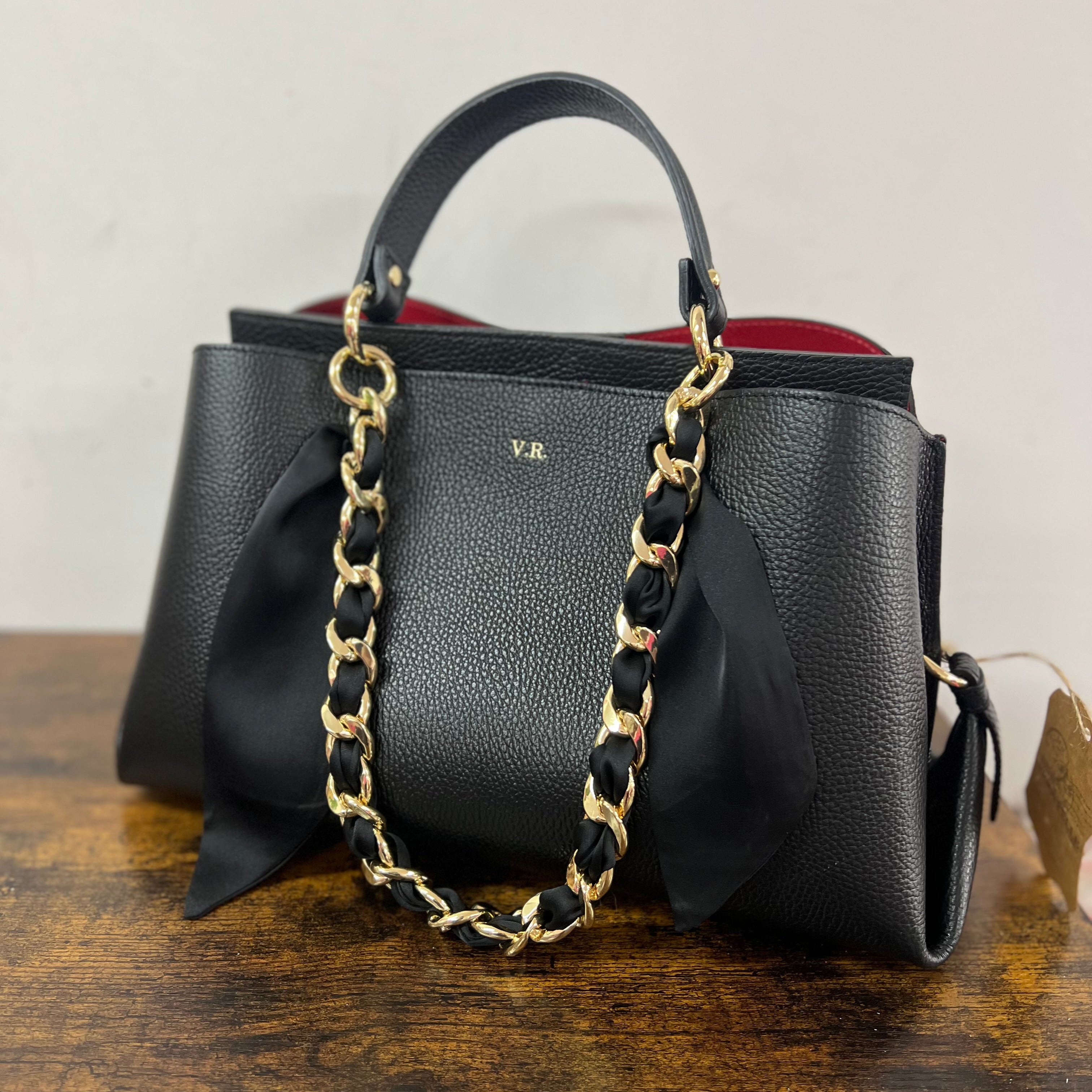 Catena foulard nero