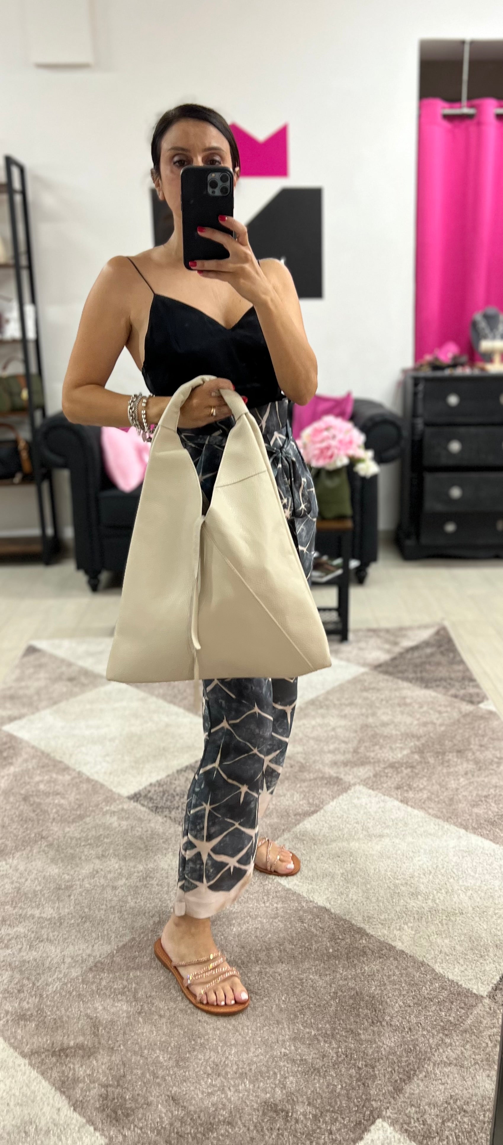 Shopper zz Michela cream
