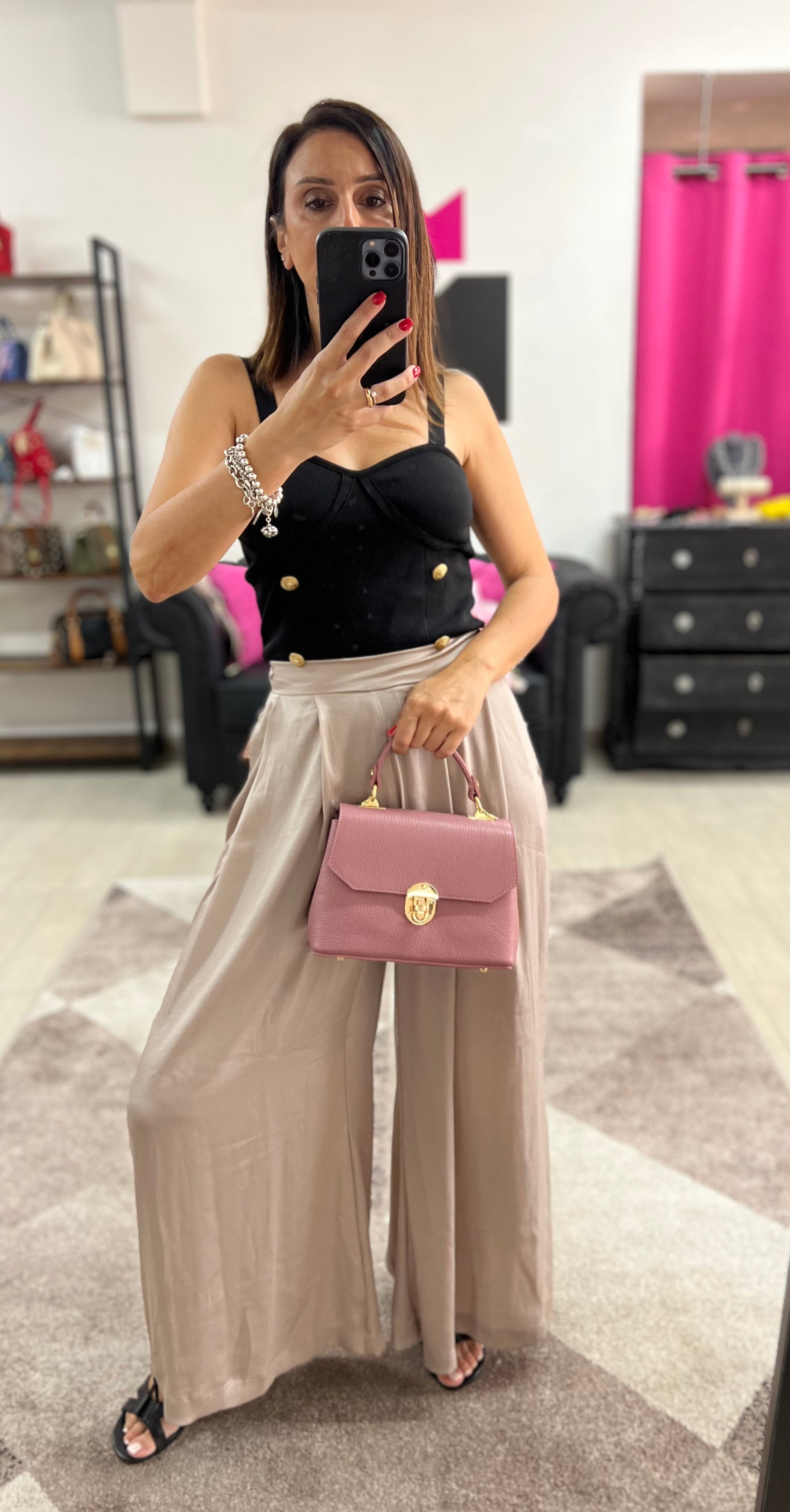 Clarissa mini rosa antico