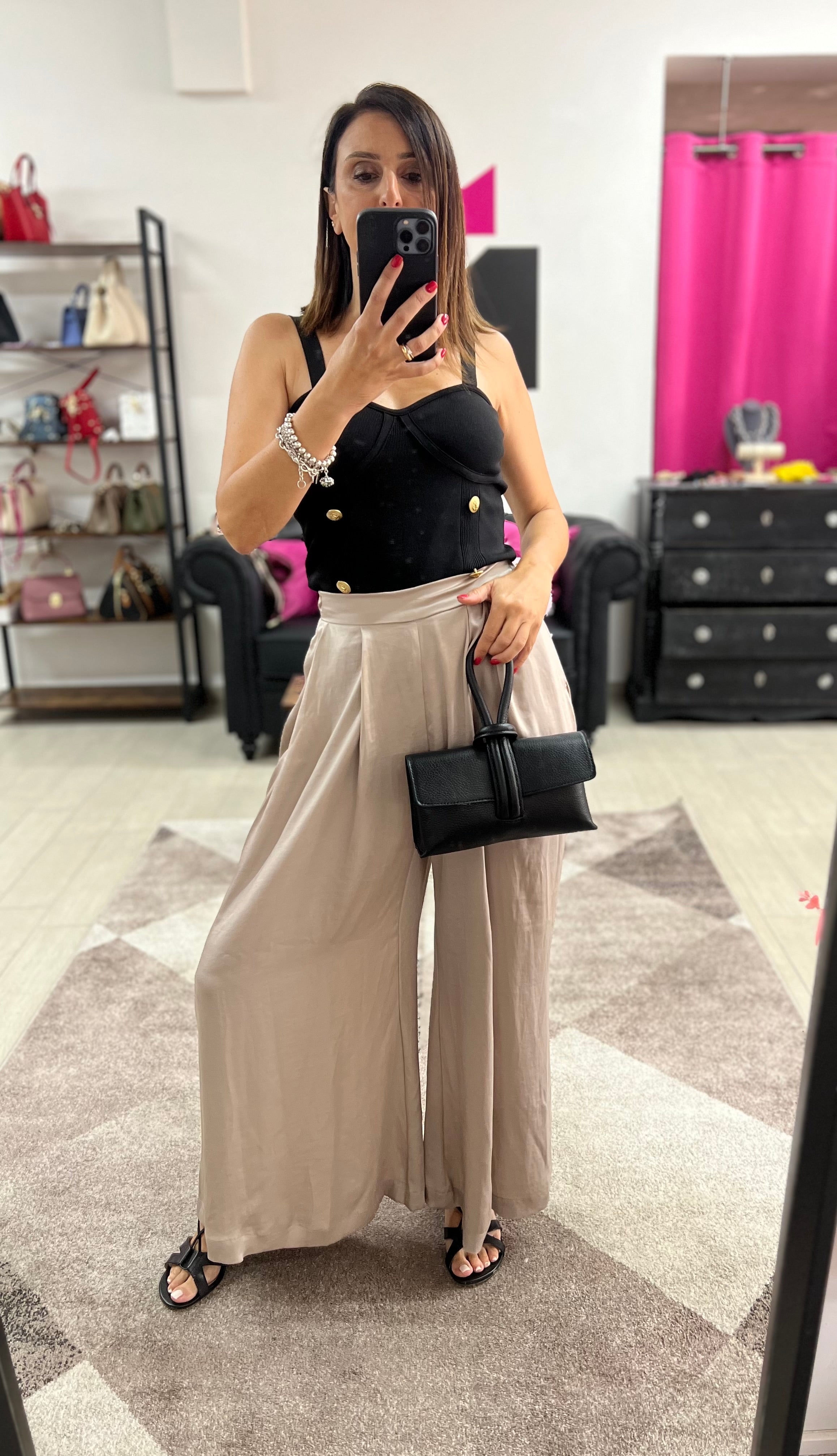 Pochette nodo nero