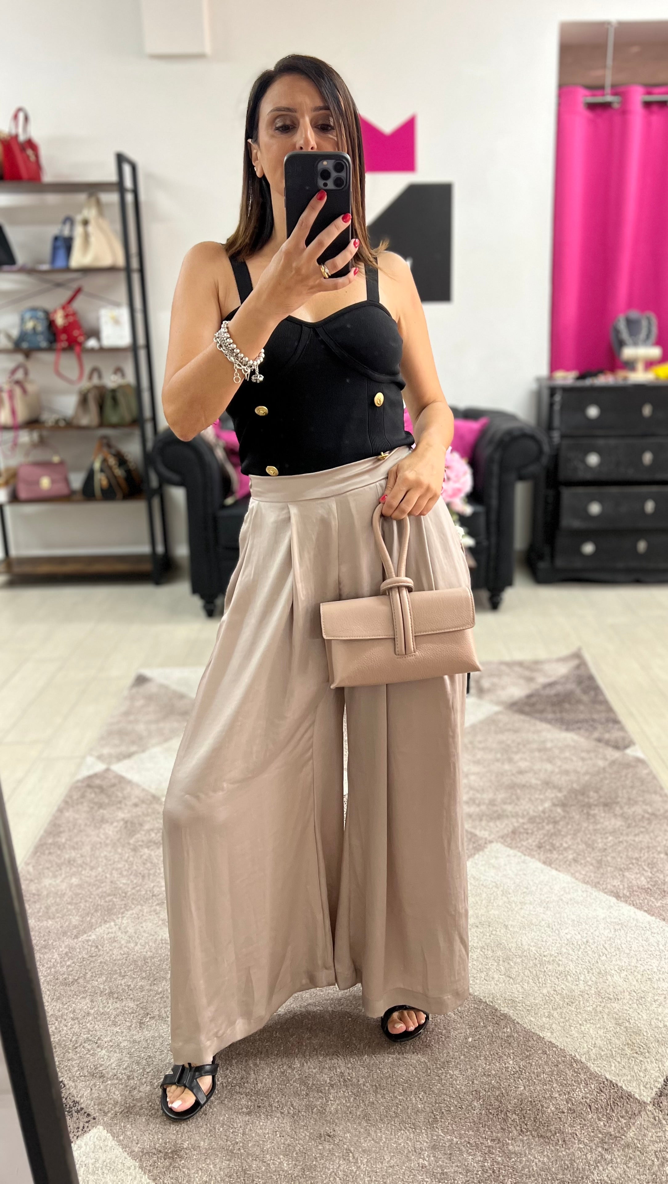 Pochette nodo nude