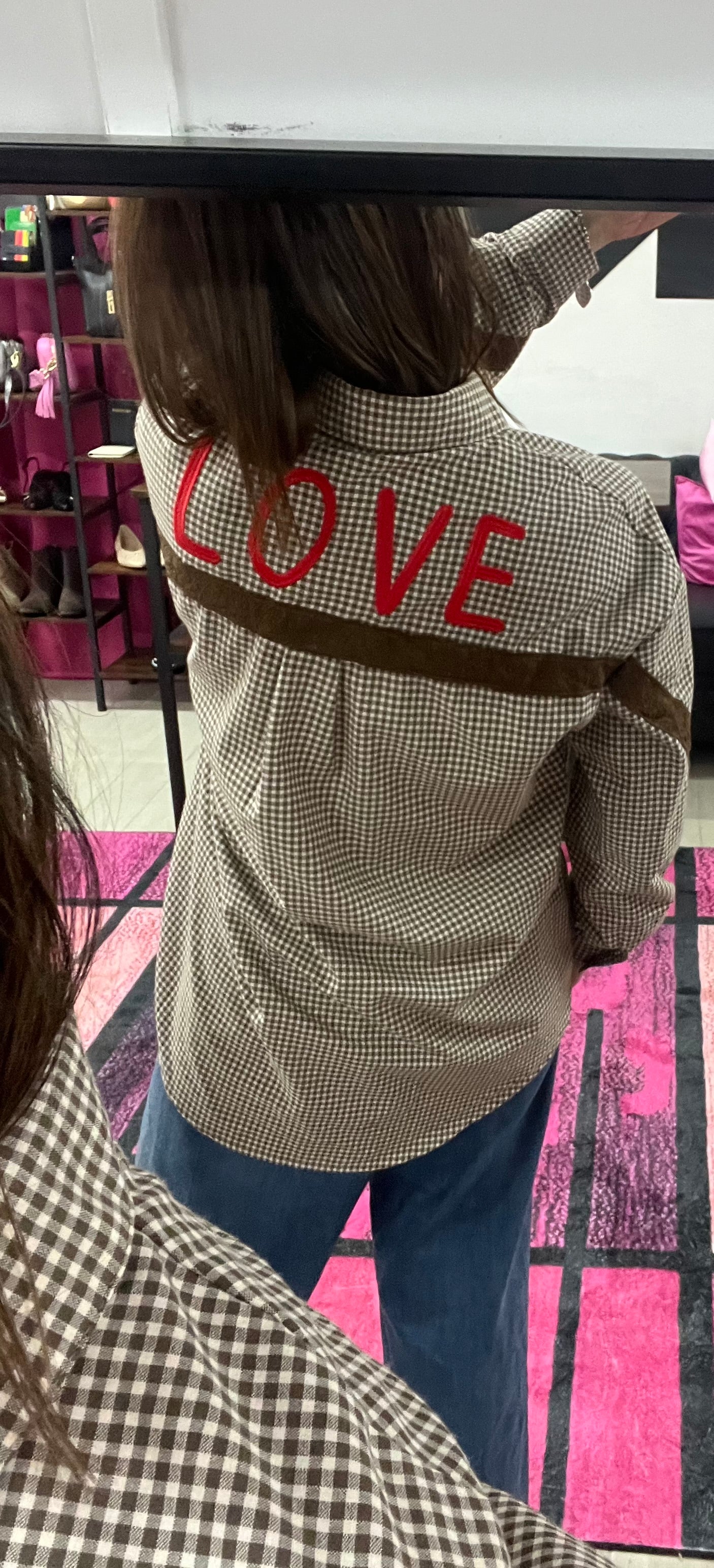 Camiciona love quadri testa di moro