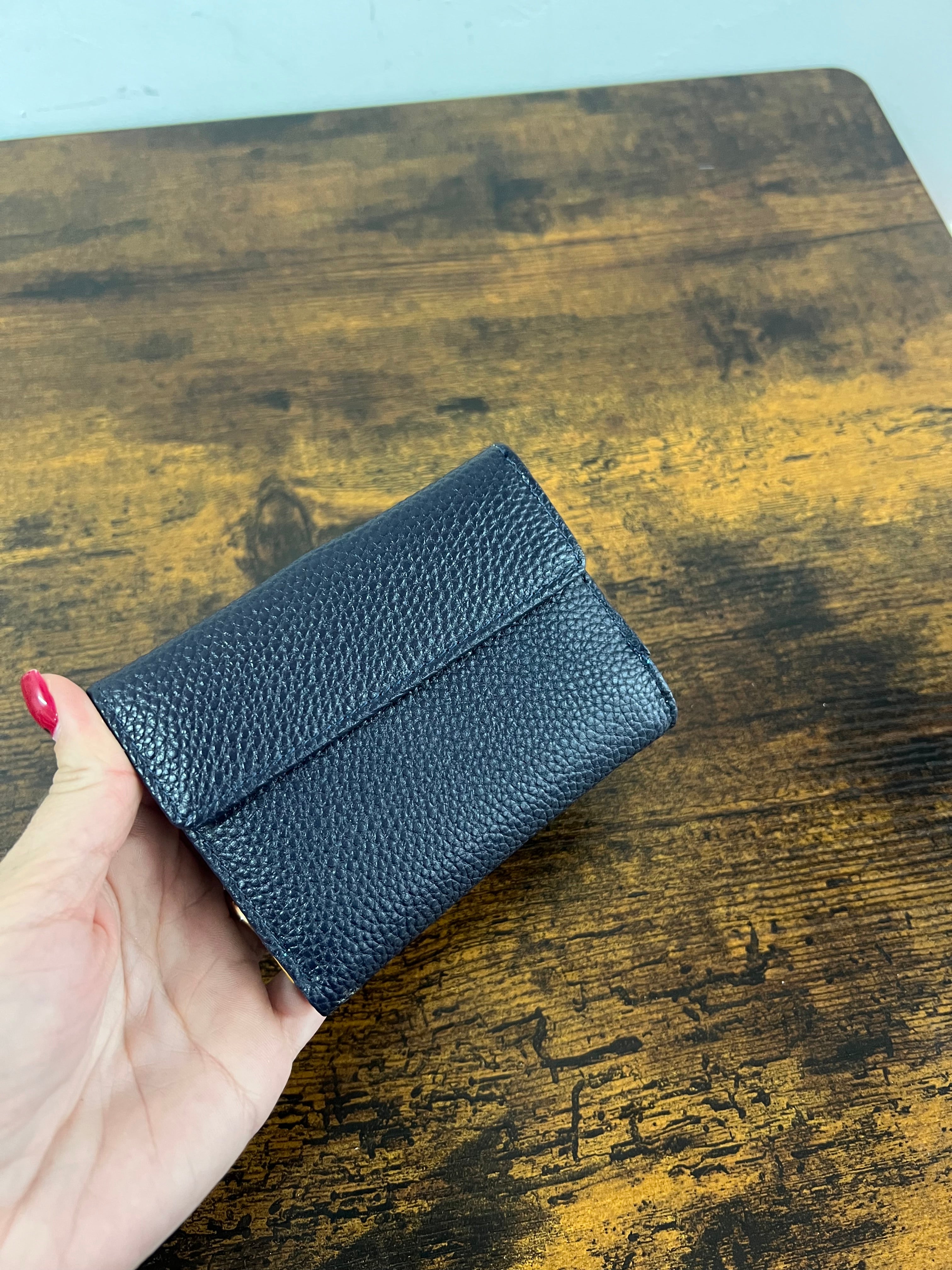Navy blue feel pocket