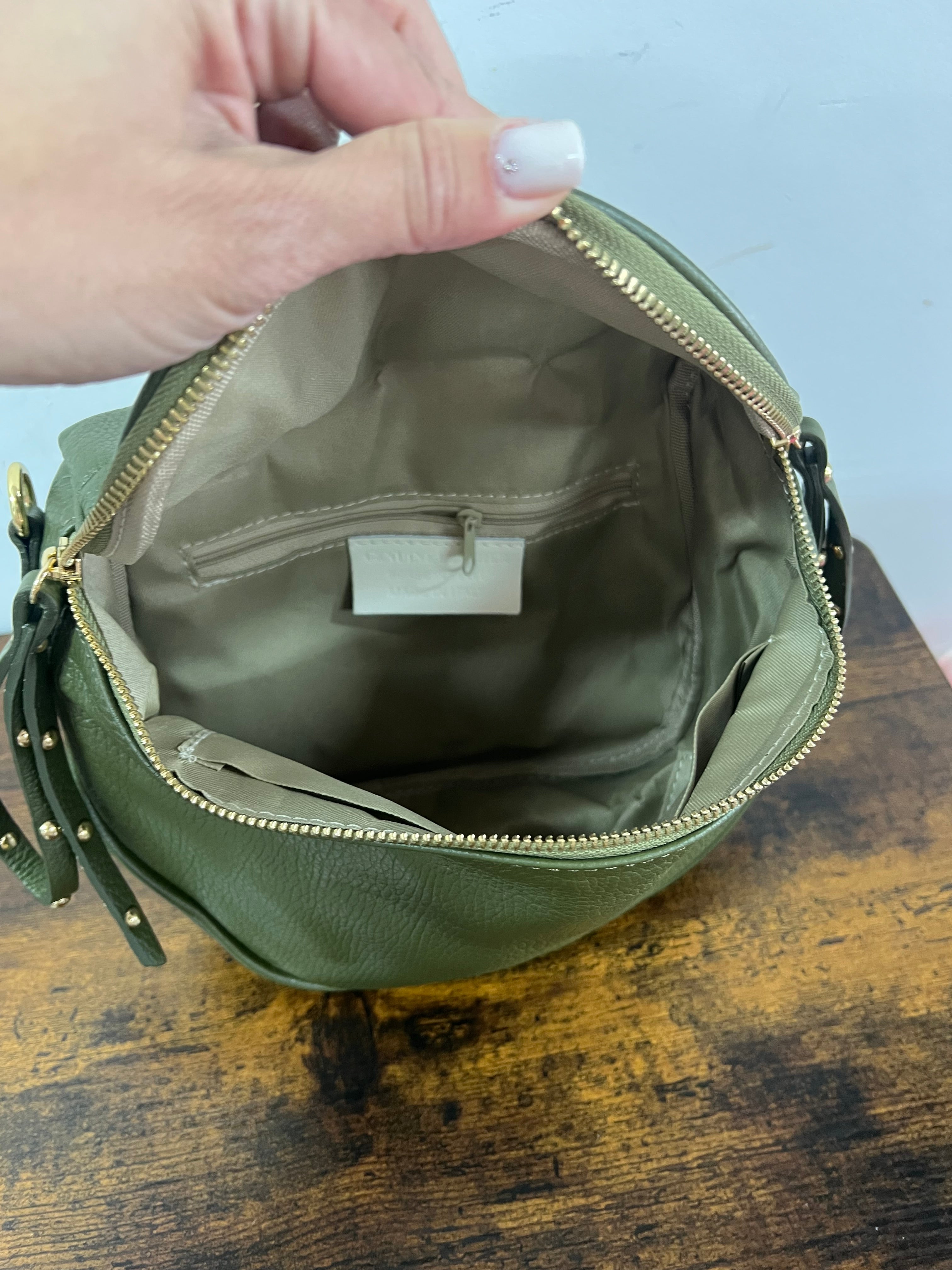 Marsupione verde militare