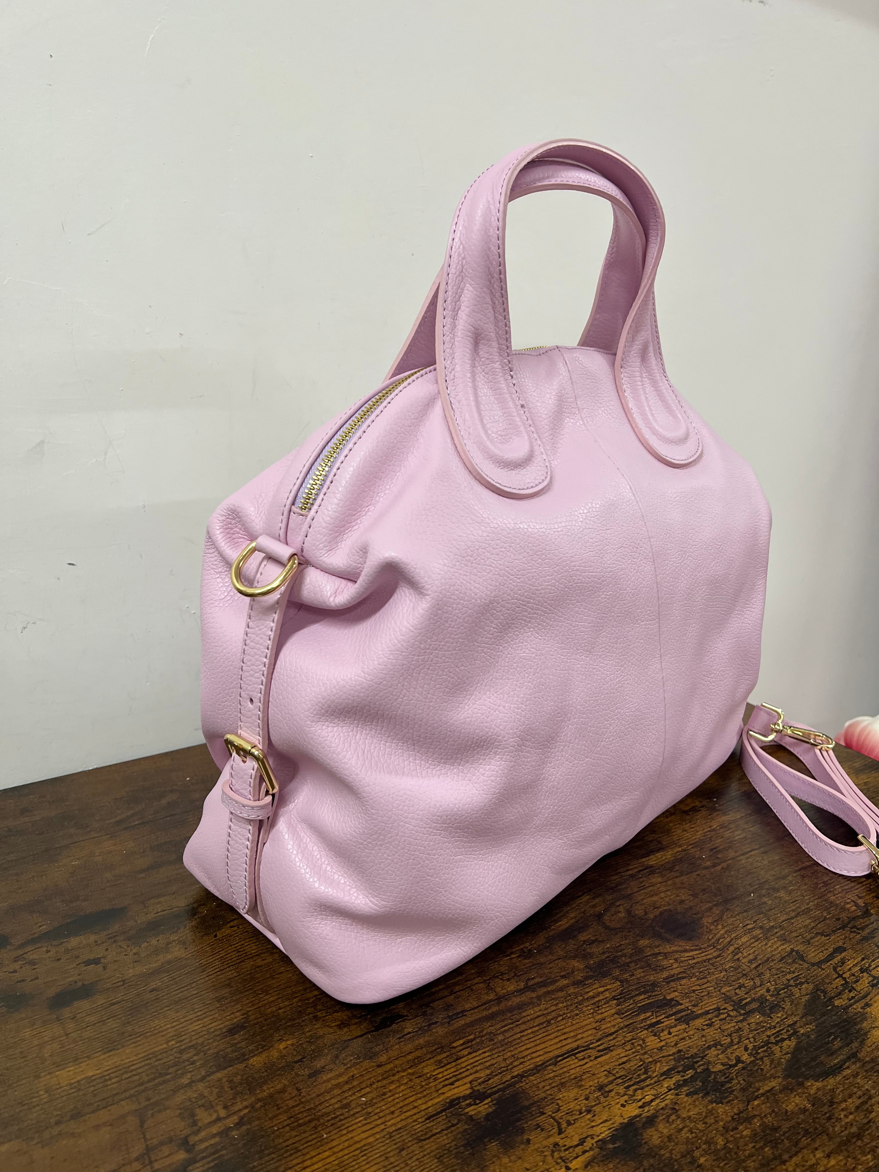 Pale pink Cassandra tote bag
