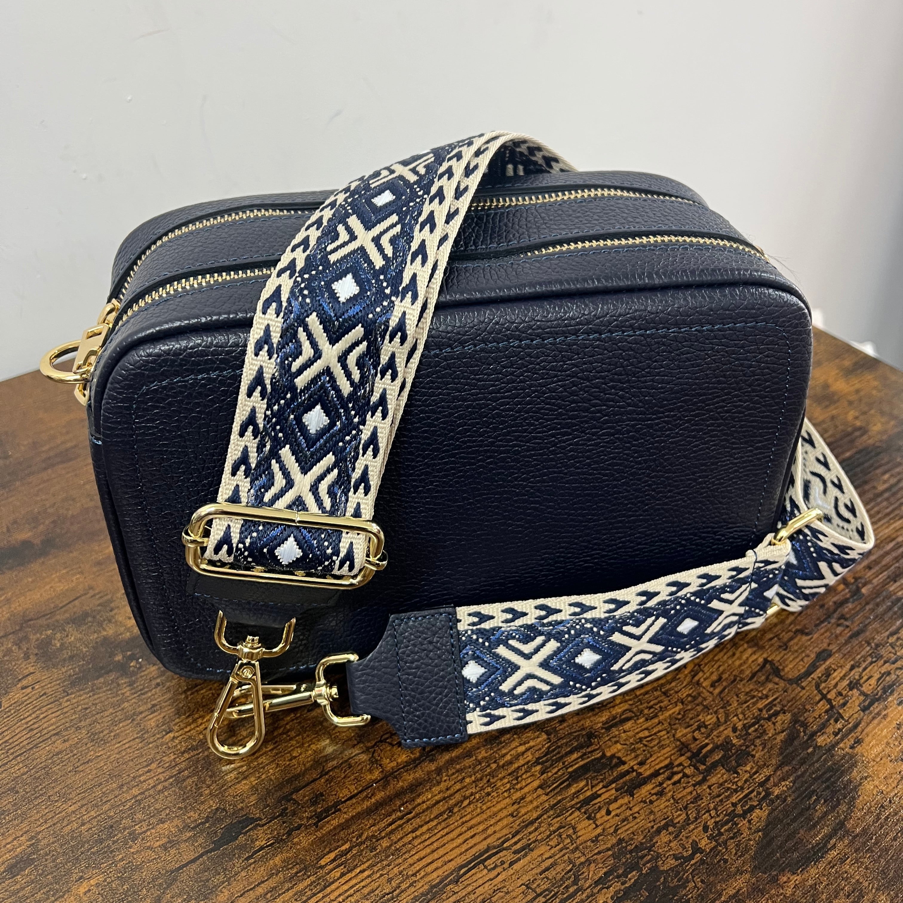 Tracolla sandy blu navy