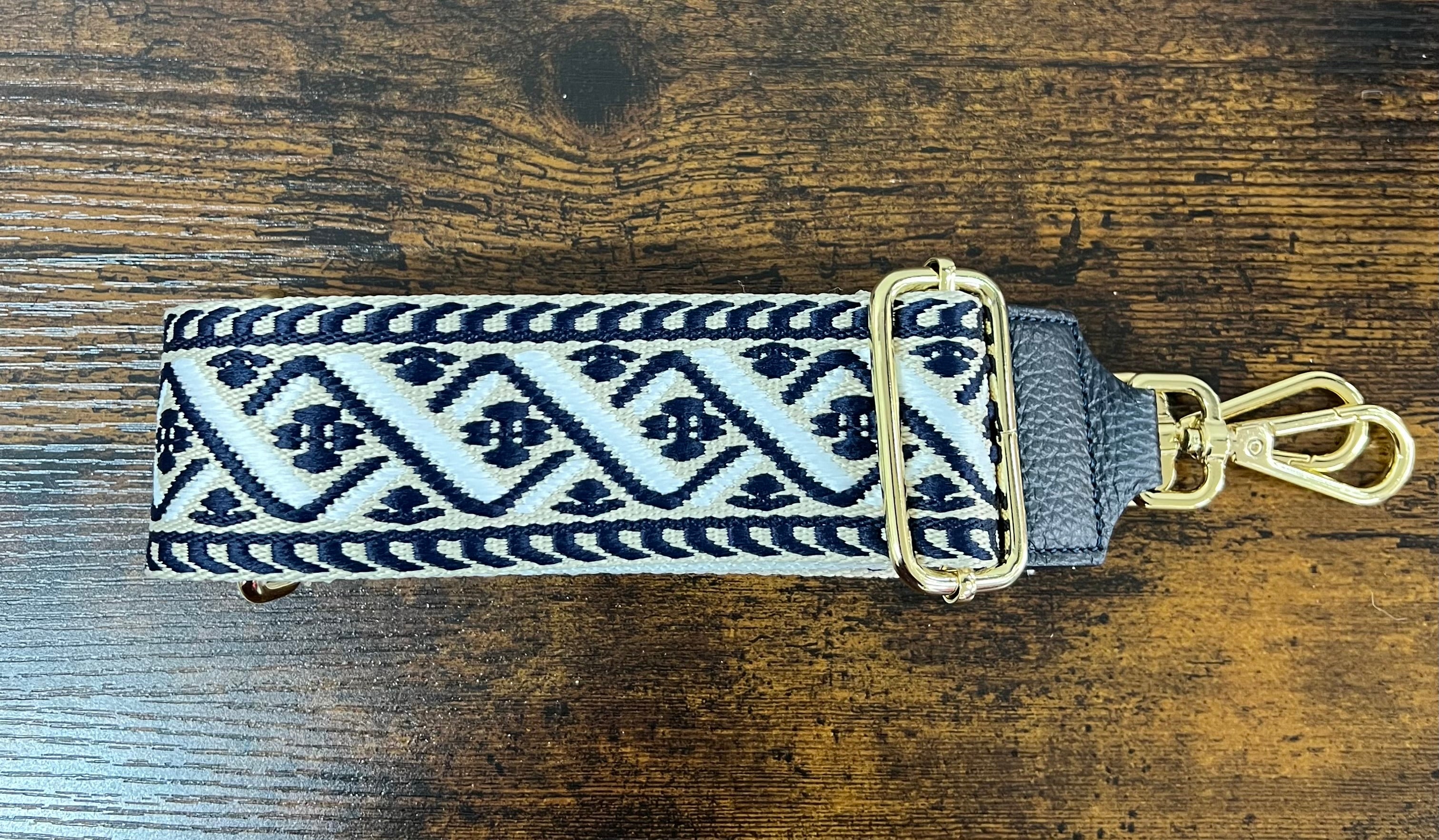 Tracolla riviera blu navy