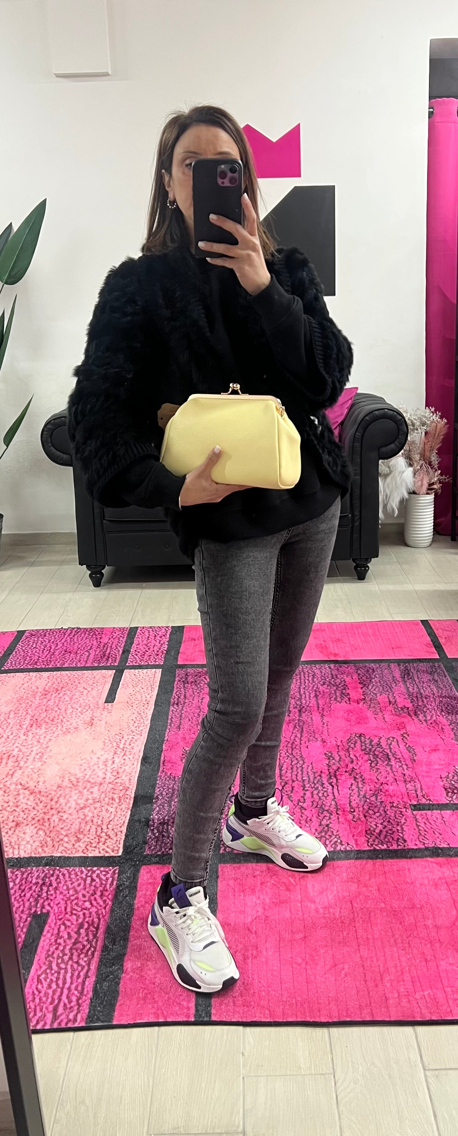 Maxi borsello yellow