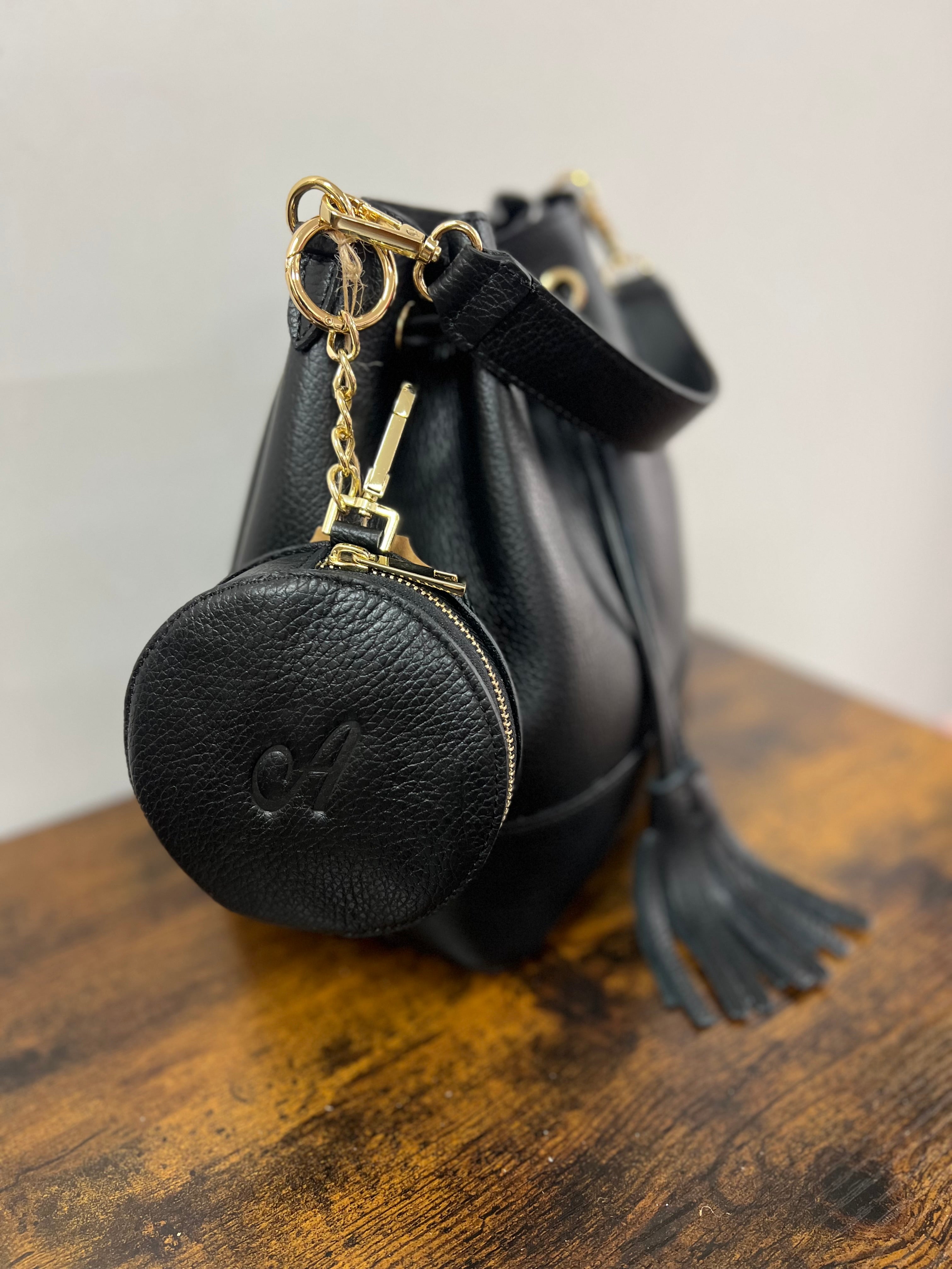 Rotondo zip nero