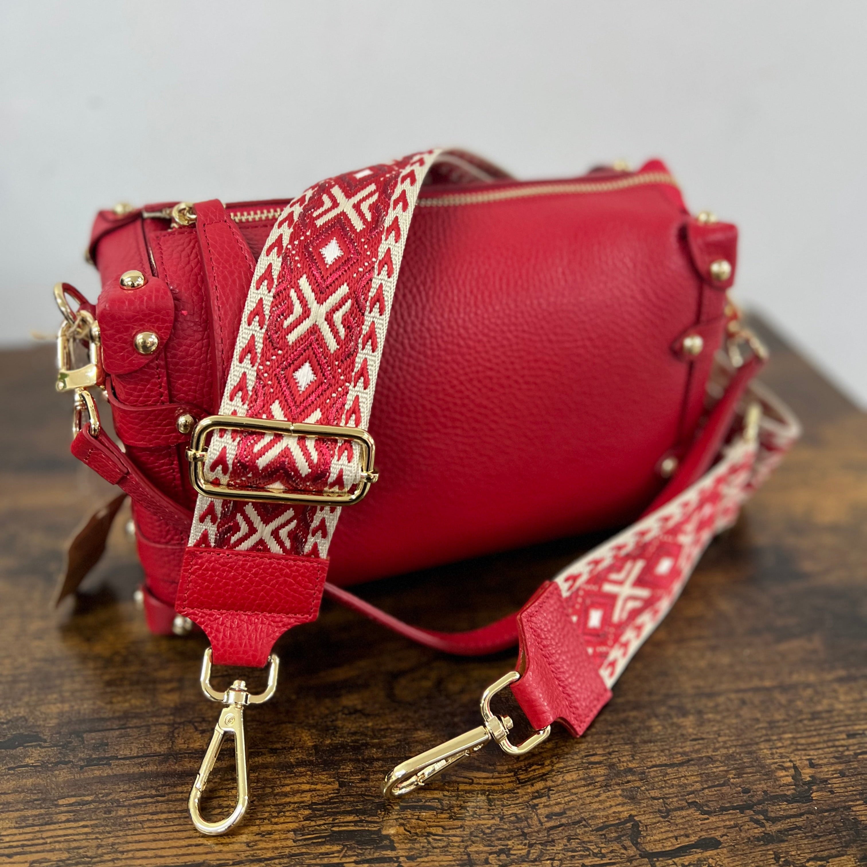Tracolla sandy rosso