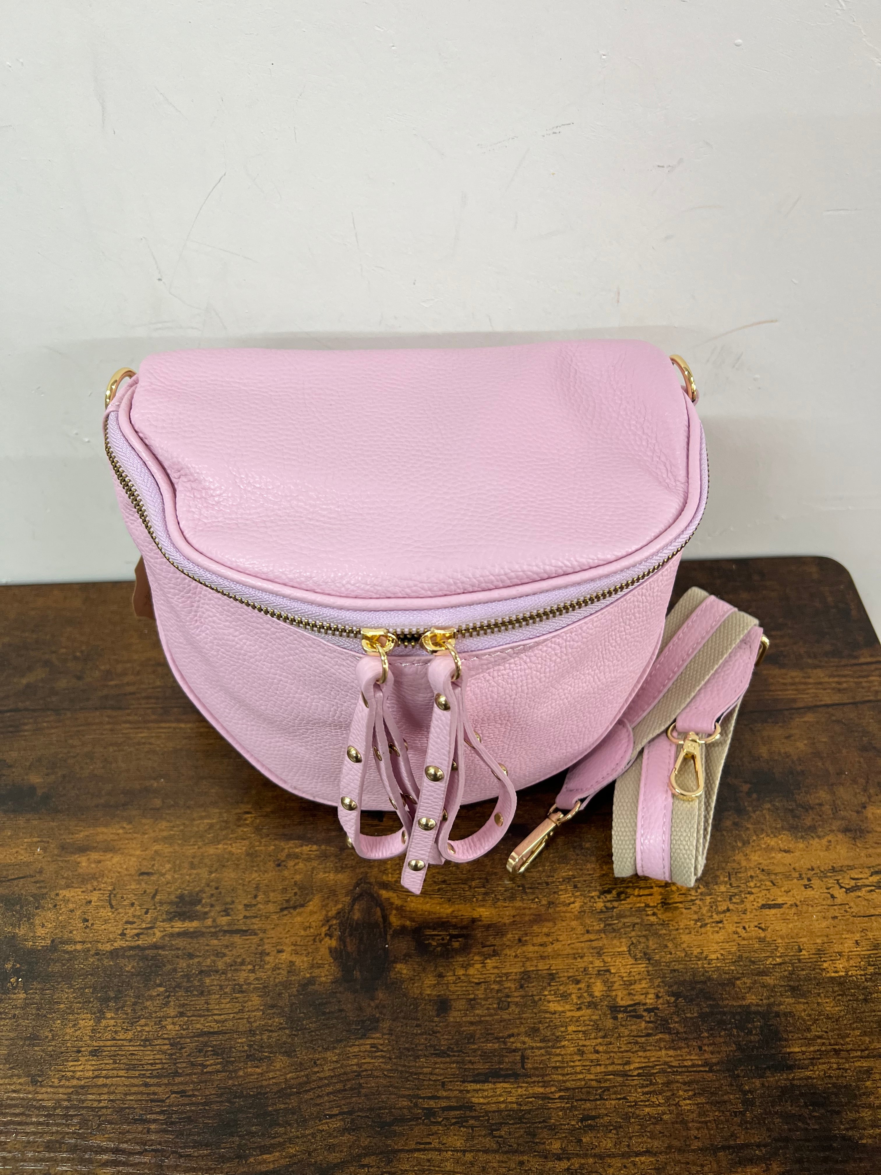 Marsupione rosa tenue