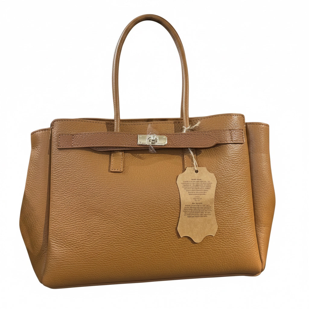 Shopper horse easy cuoio scuro