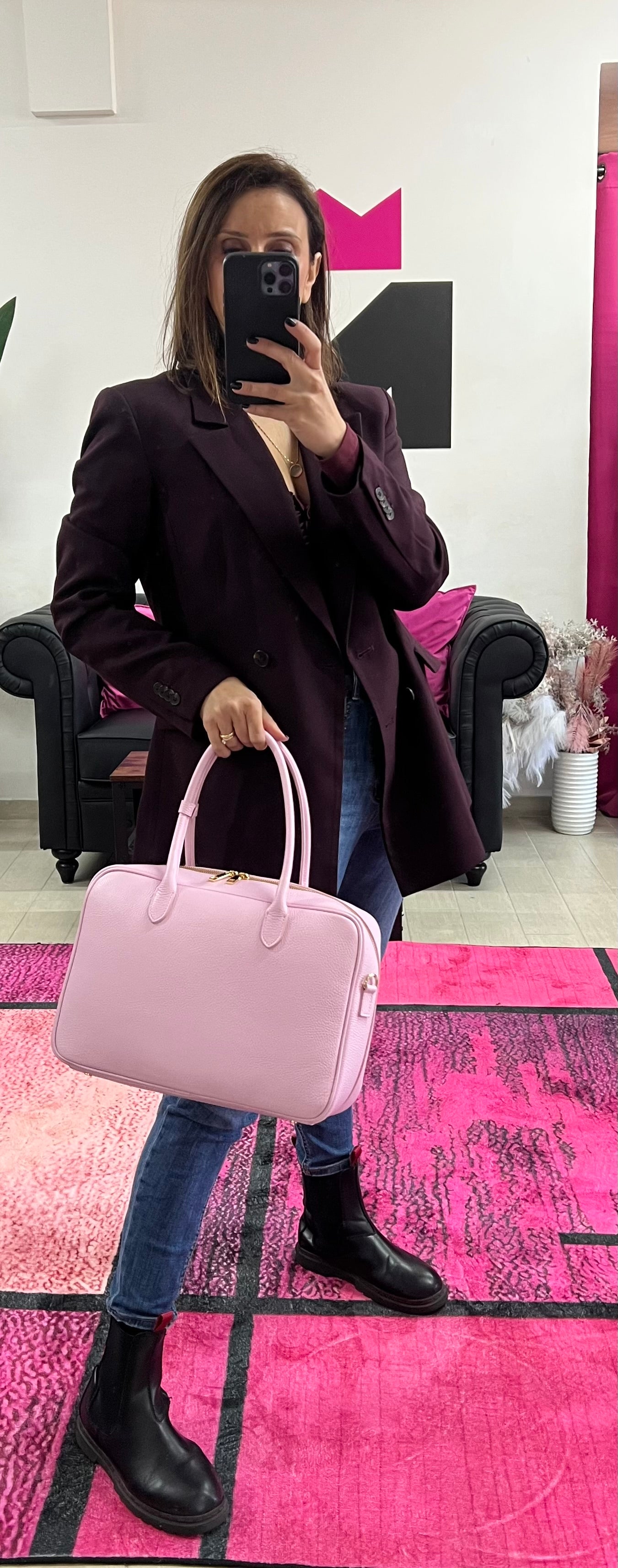 Valigetta star rosa tenue