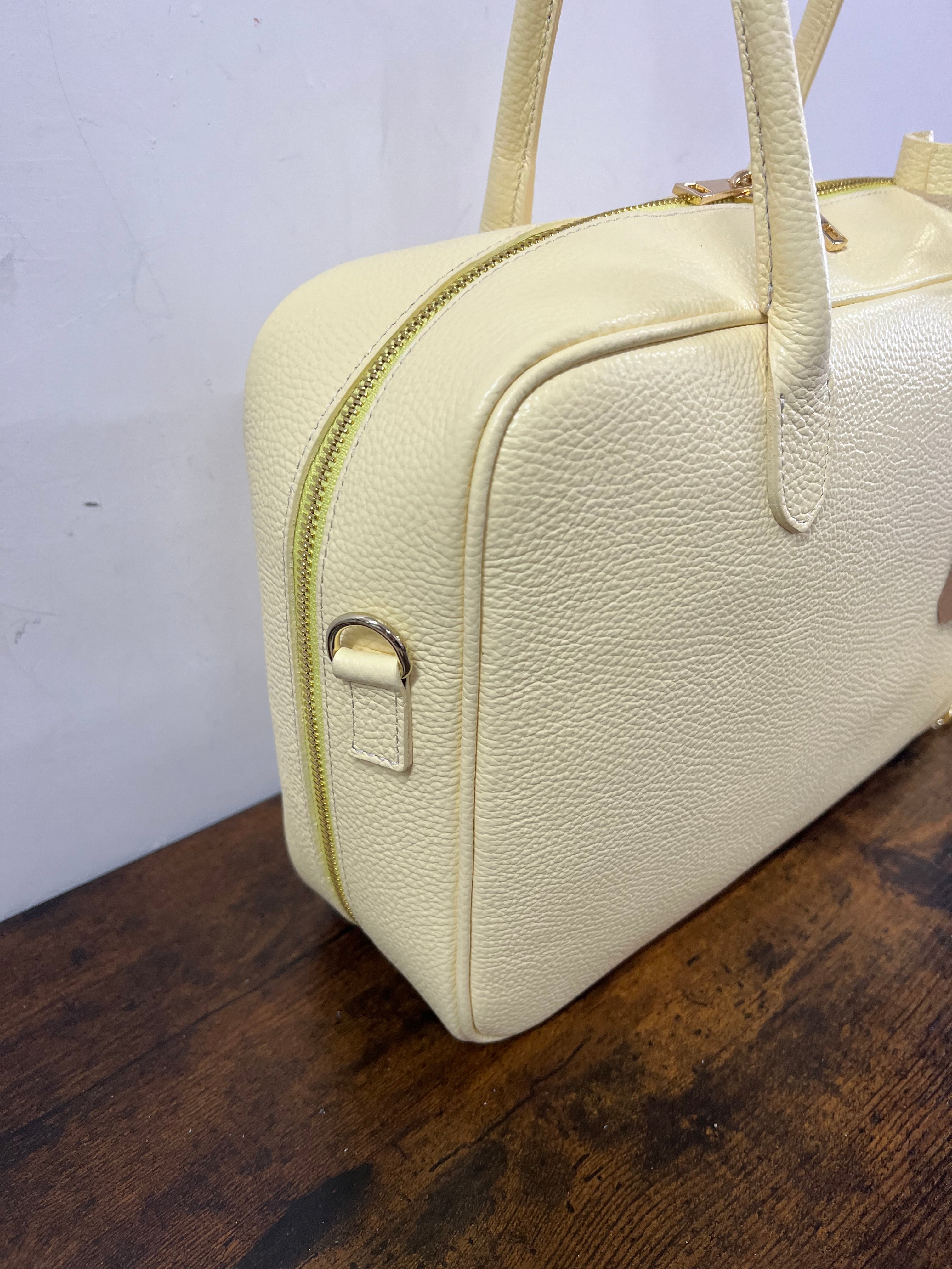 Star yellow briefcase