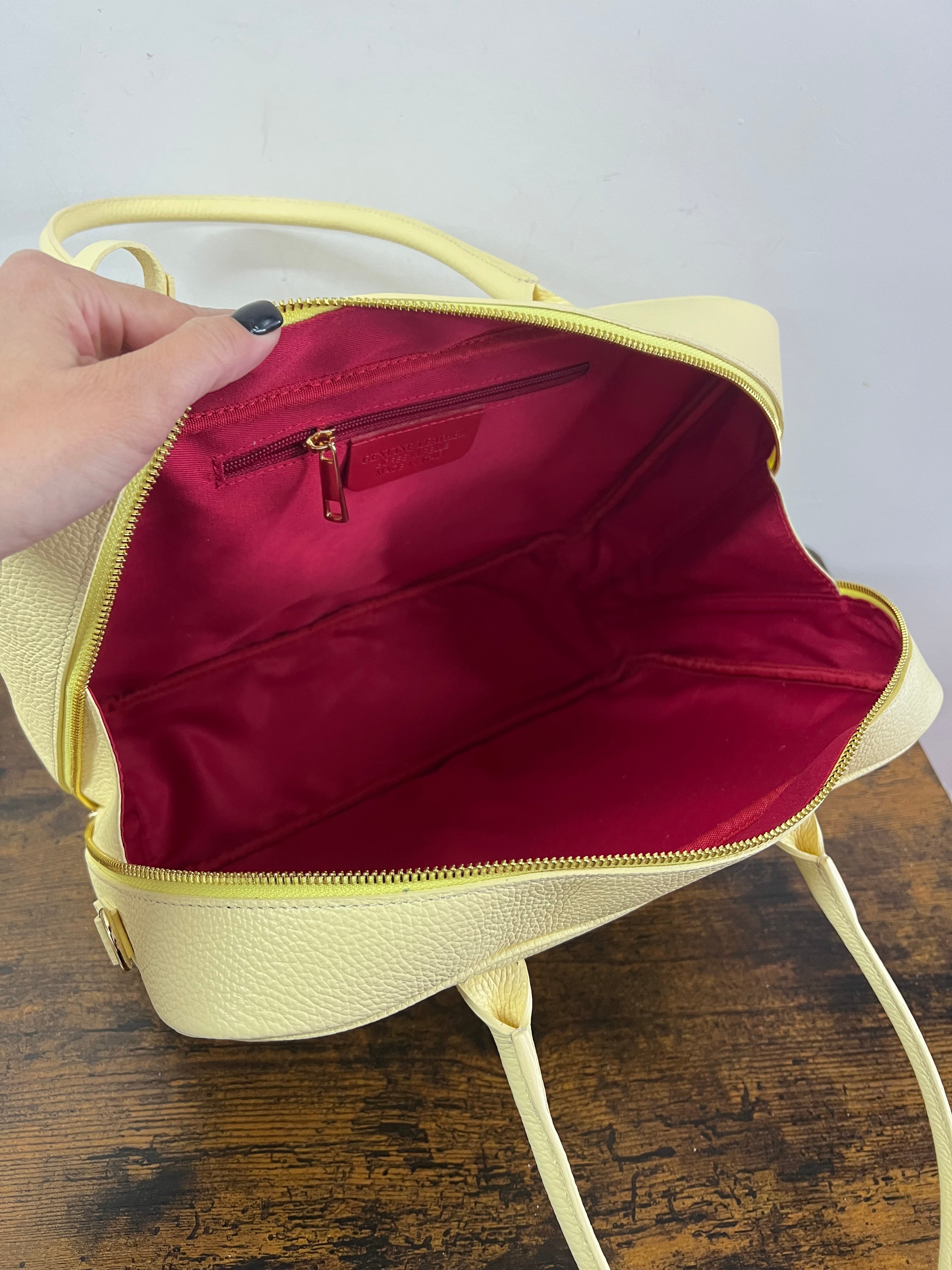 Star yellow briefcase