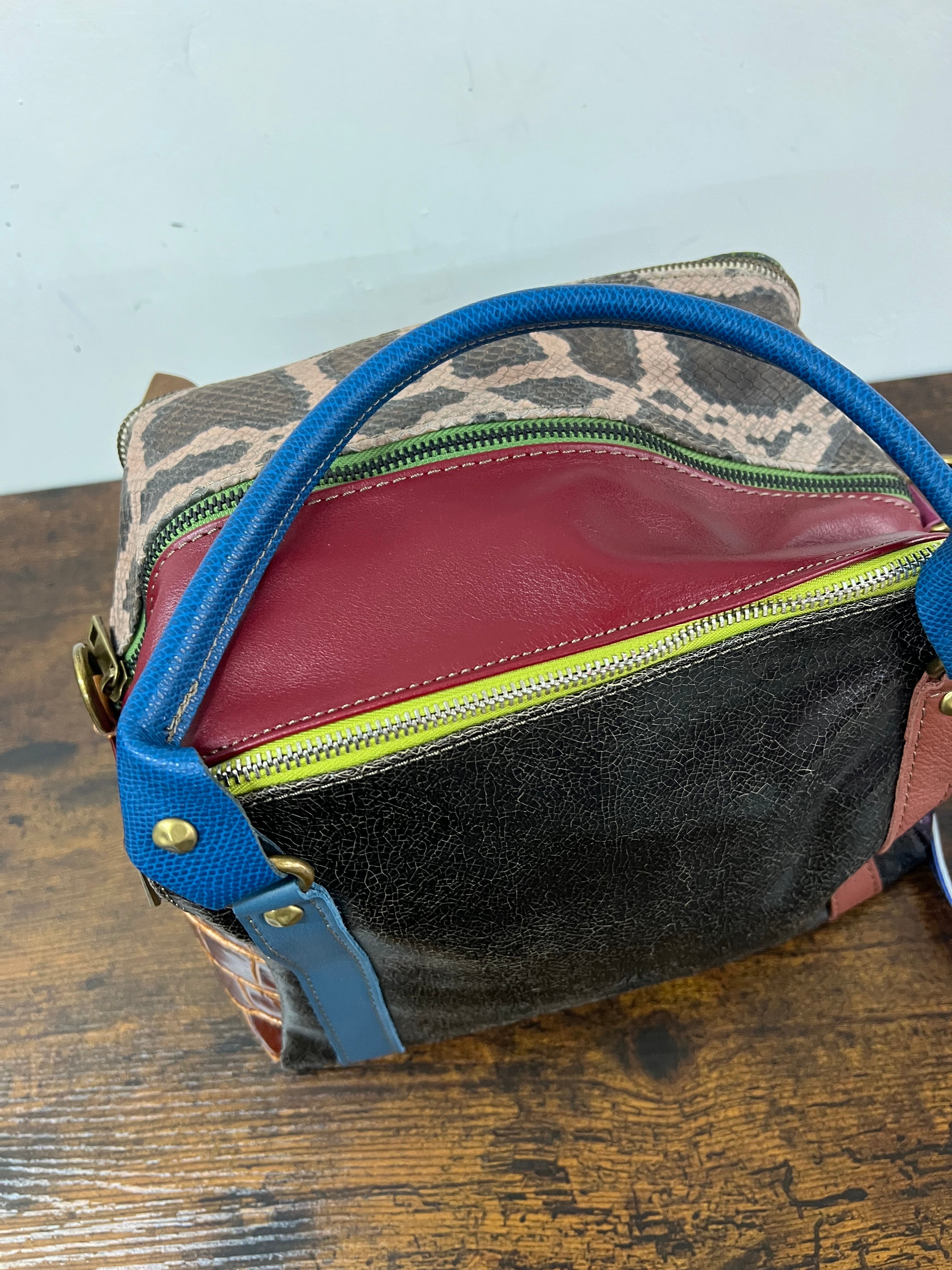 Country quadrotta patchwork pyt verde