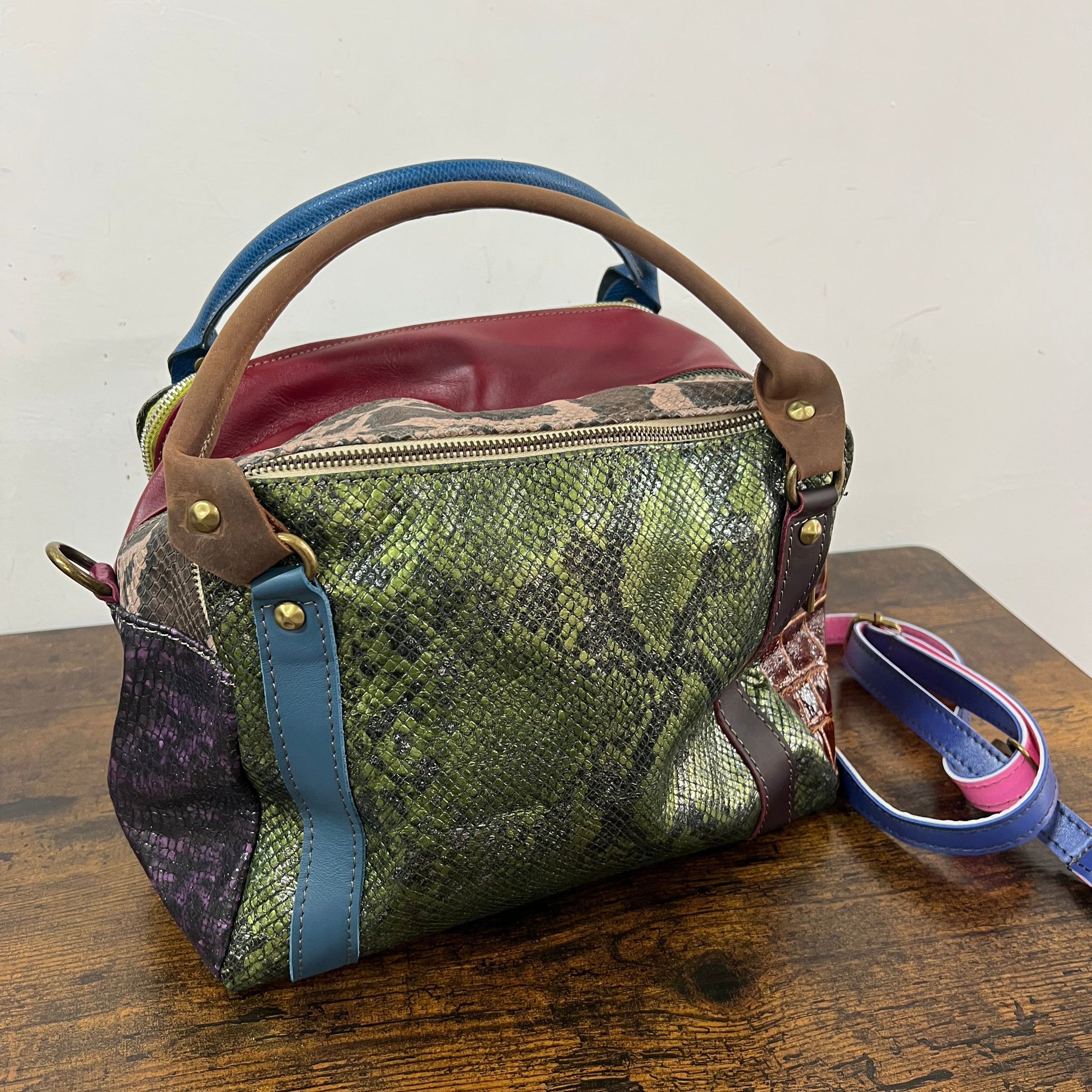 Country quadrotta patchwork pyt verde