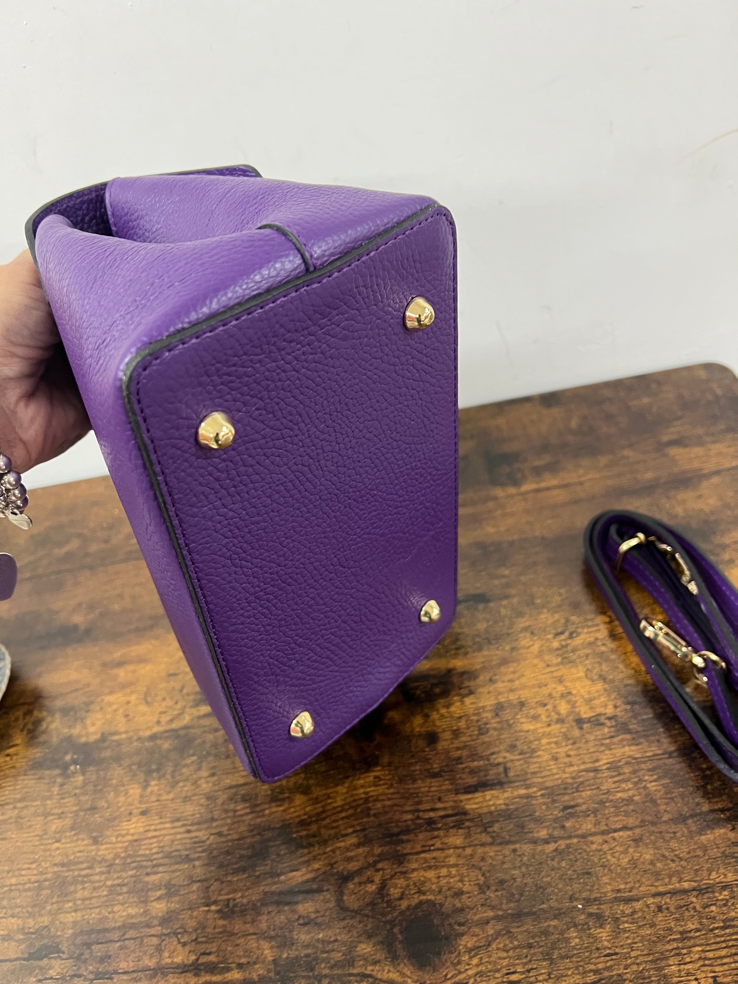 Clarissa mini viola e trac intreccio