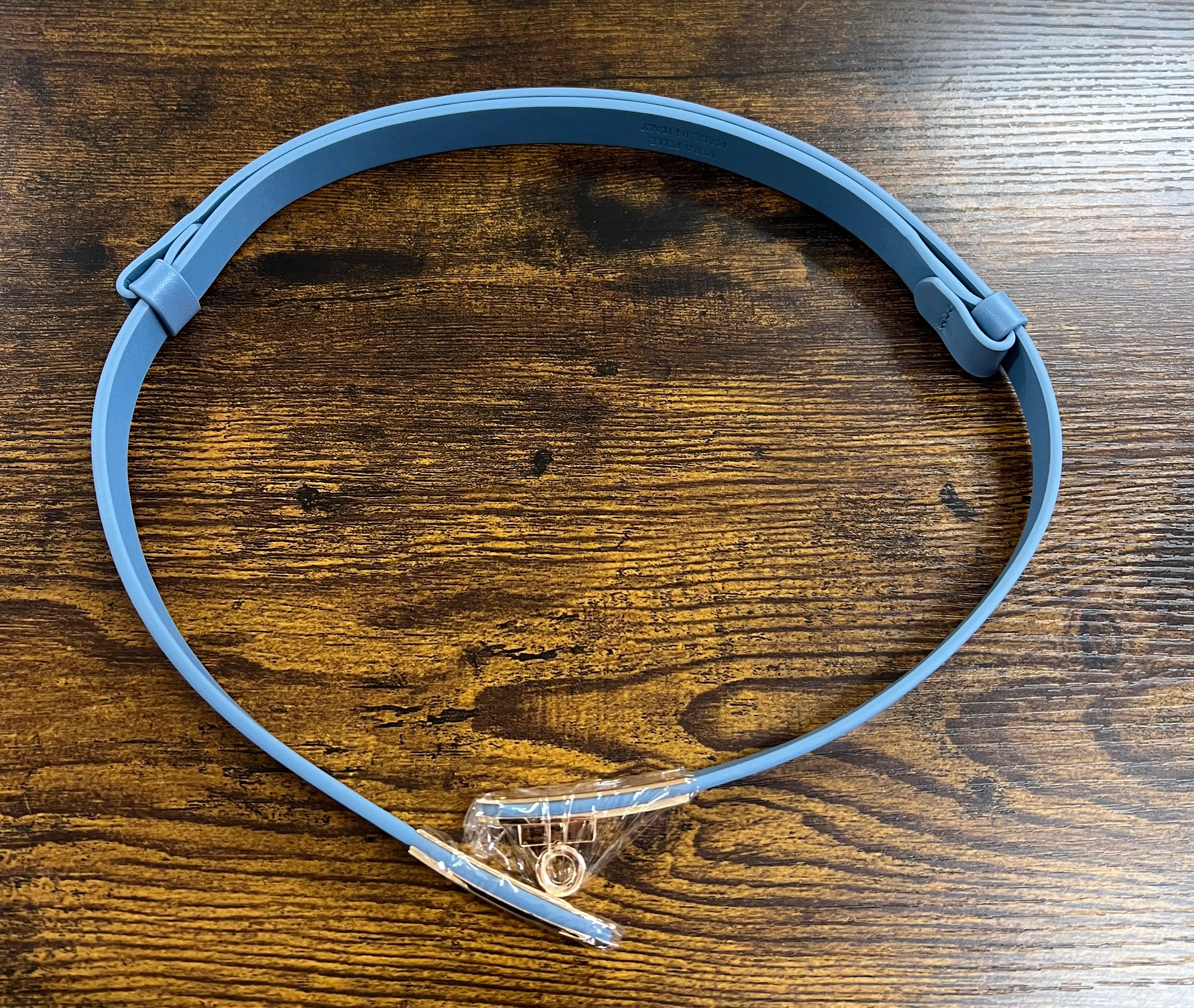 Cintura senza buchi avio pelle liscia