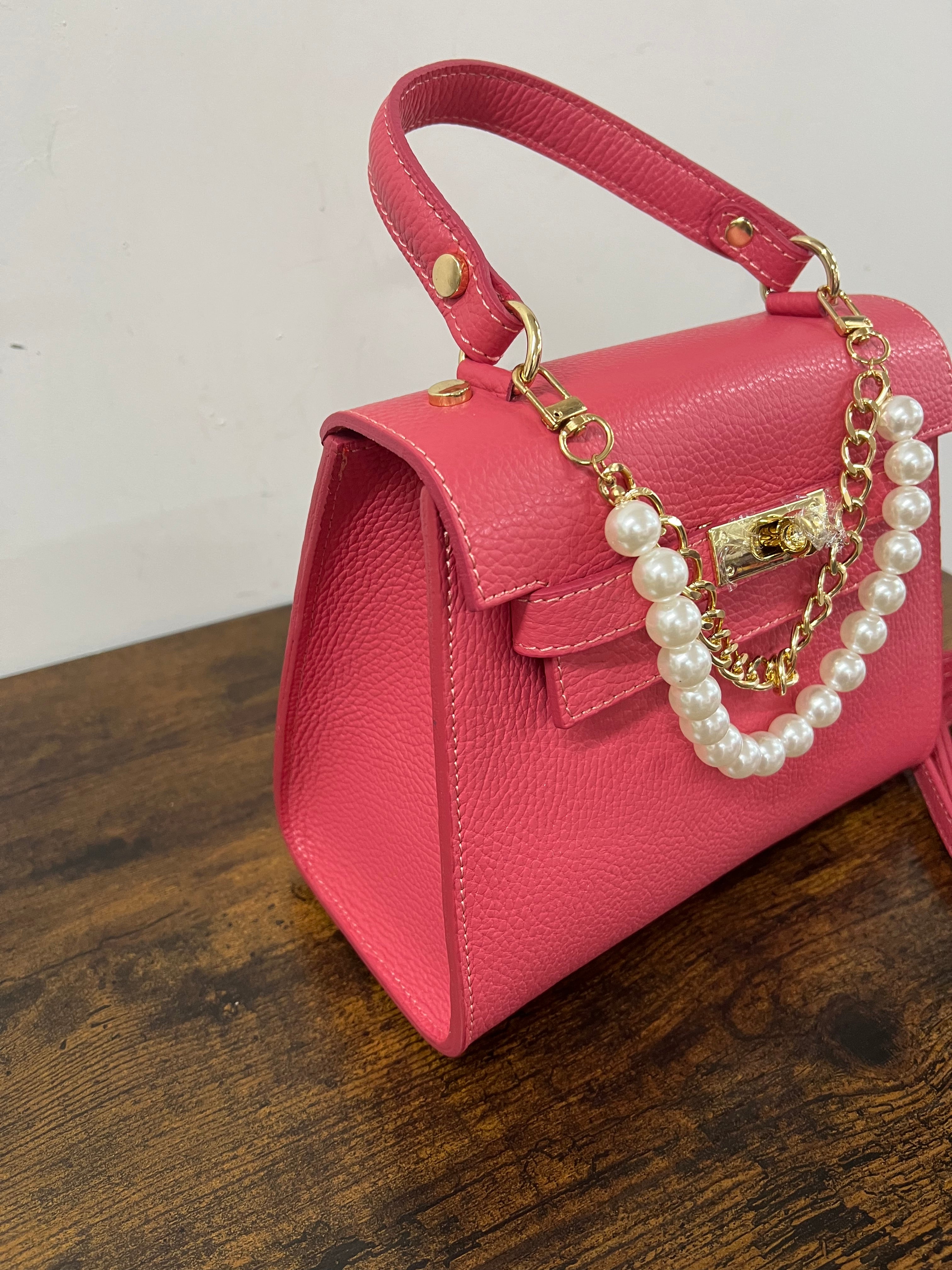 kellie mini rose gothic e trac catena perle