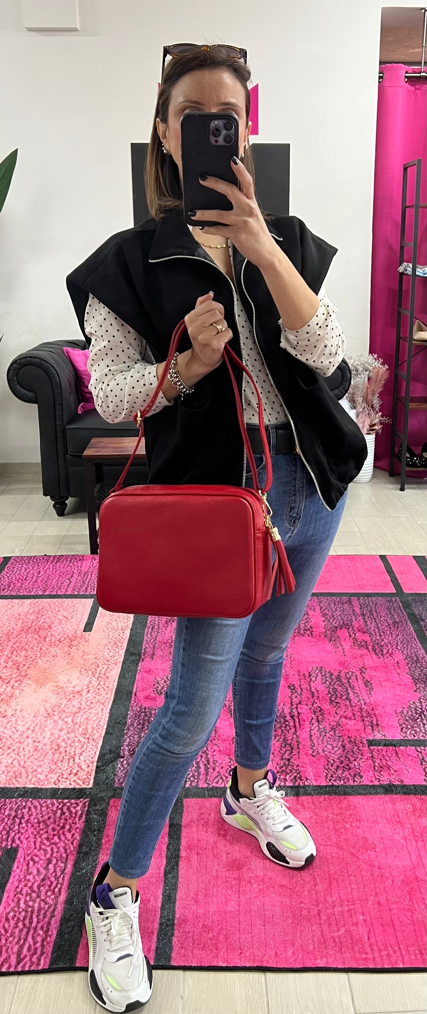 Camerabag mega rosso