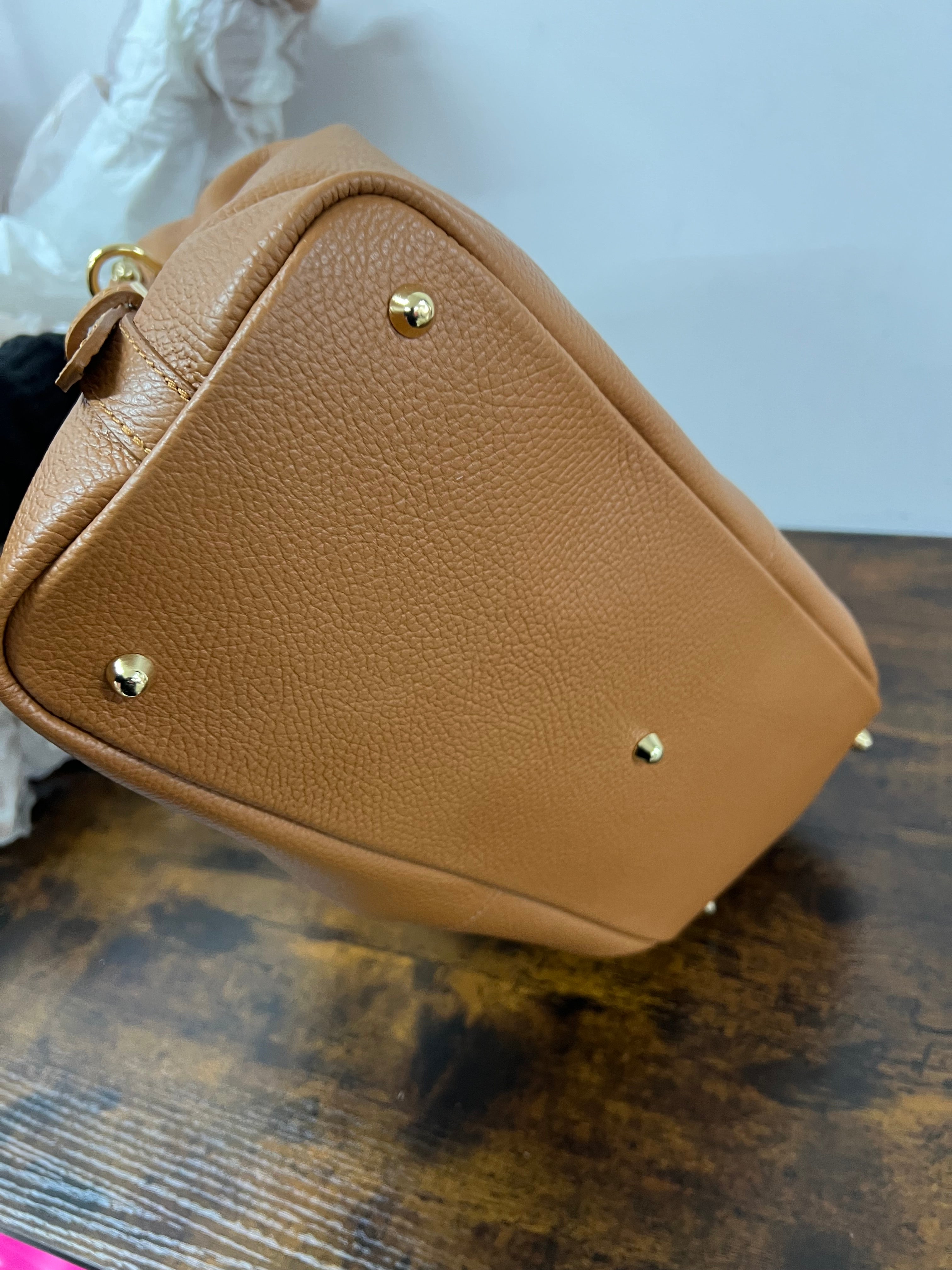Tote bag Cassandra cuoio chiaro
