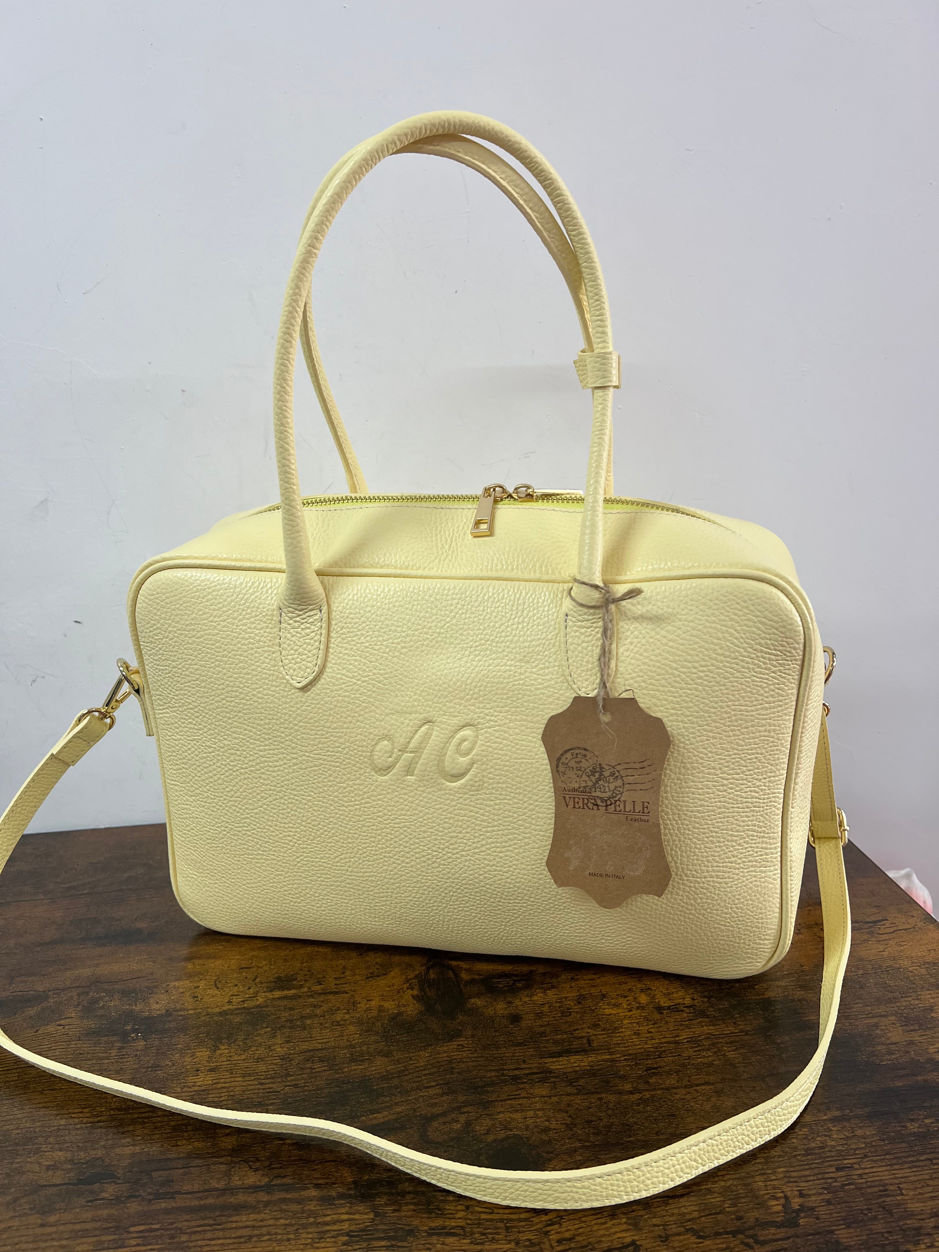 Star yellow briefcase