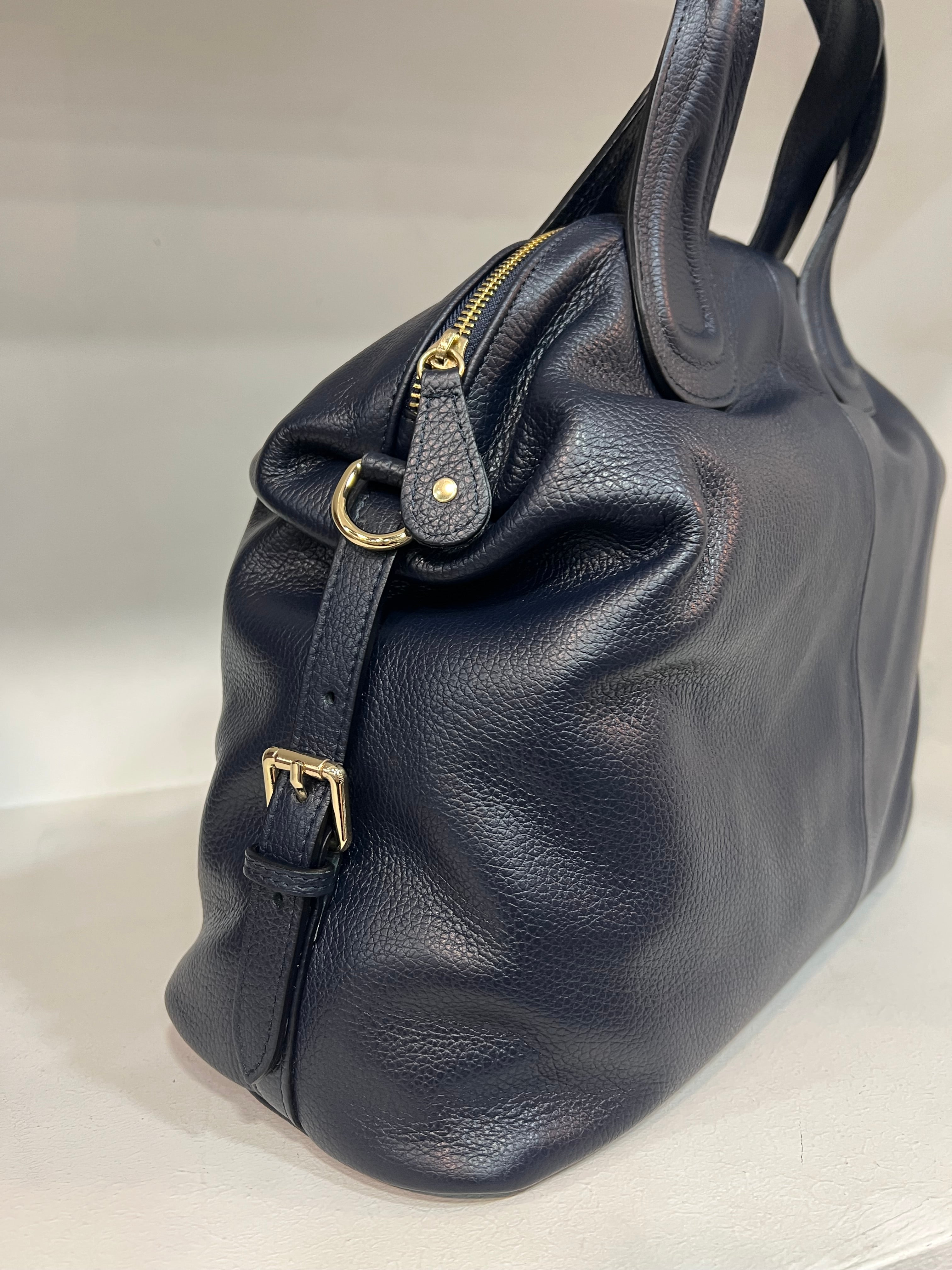 Tote bag Cassandra blu navy